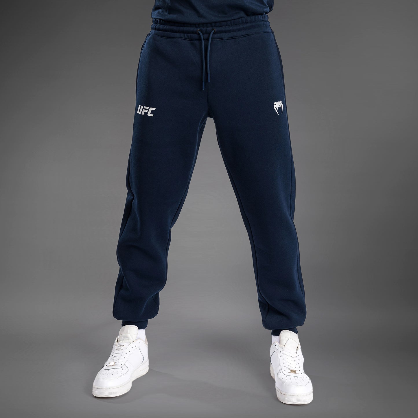 UFC Fusion by Venum Fight Week Pantalón de Algodón para Hombre - Solid Azul oceánico