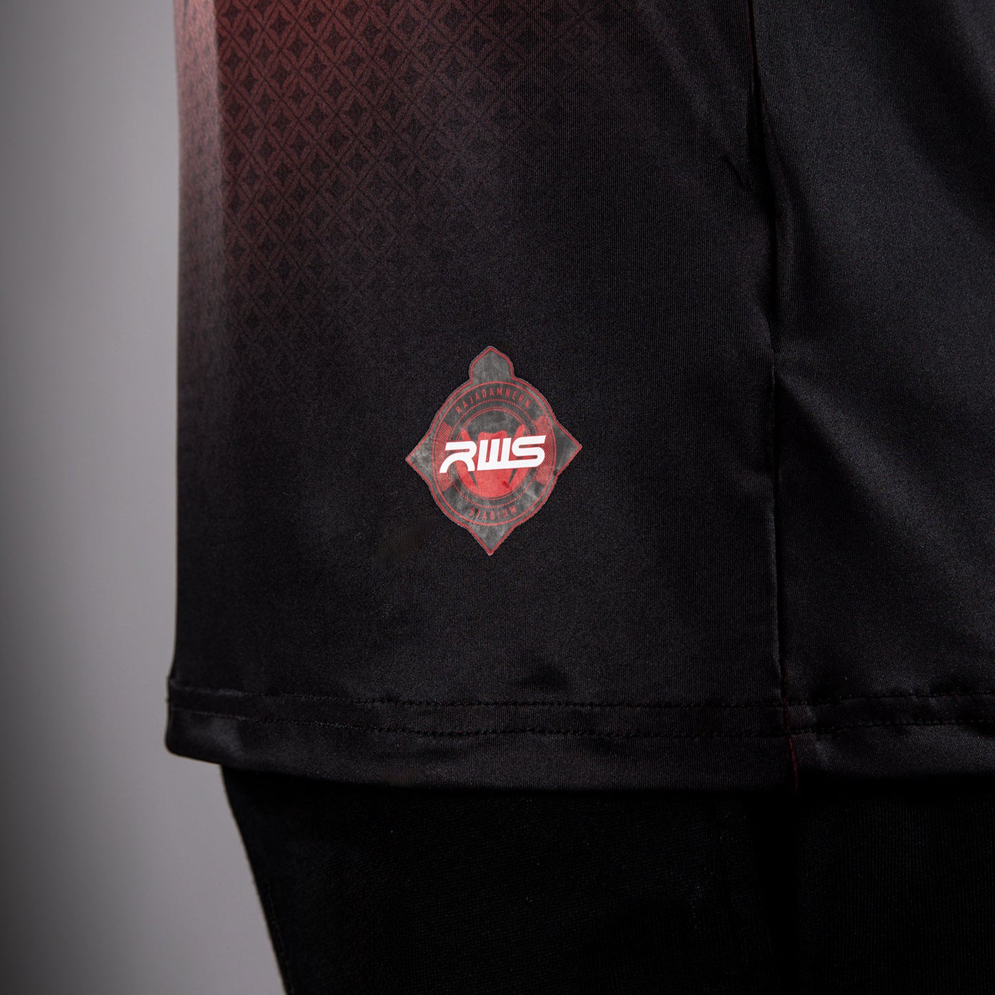 Venum x RWS 2.0 Camiseta Dry-Tech para Hombre – Negro/Rojo
