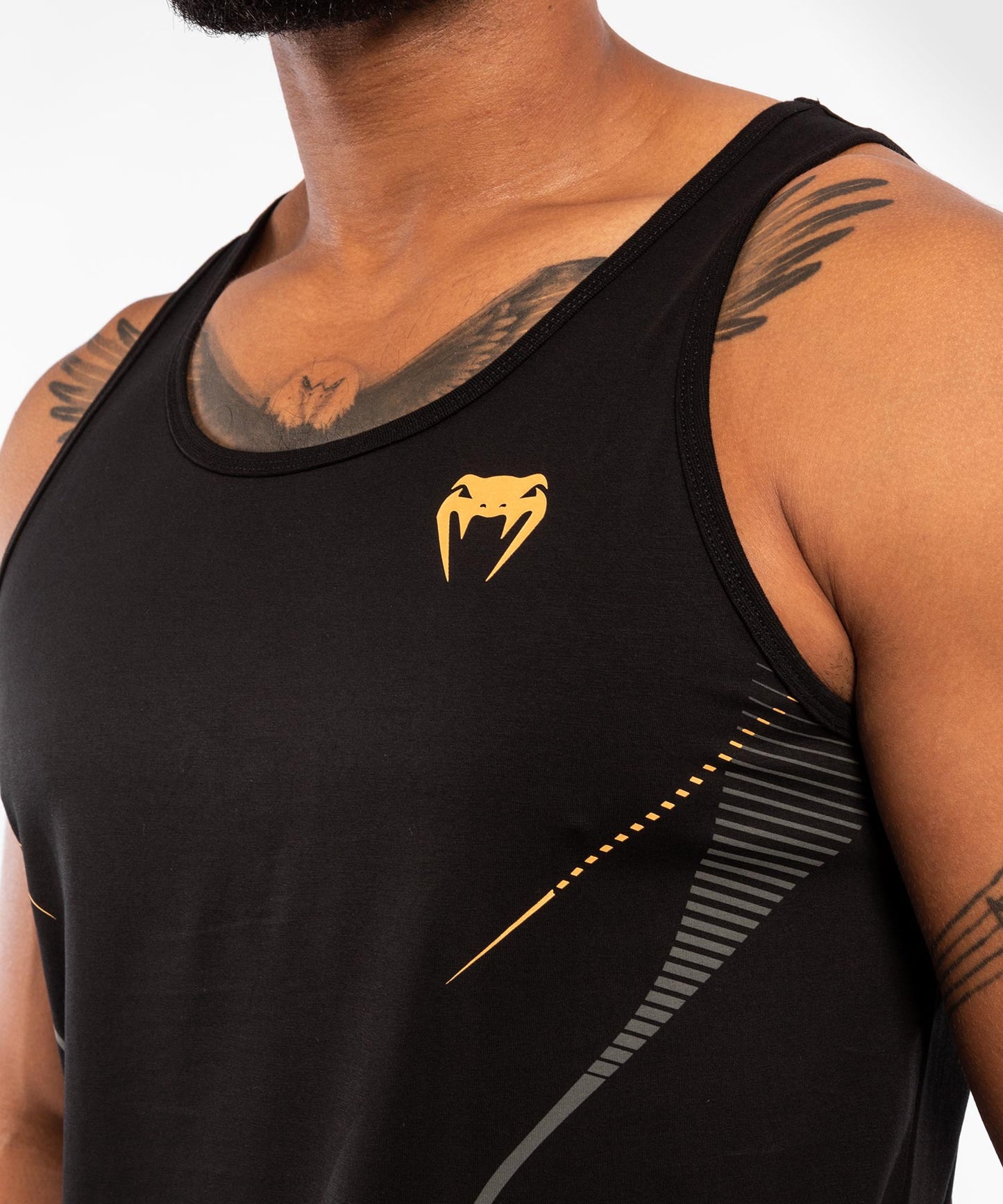 Camiseta sin mangas Venum Athletics - Negro/Dorado