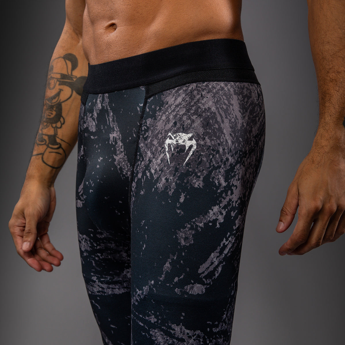 Venum Rage & Workout Pantalón de Compresión - Negro/Gris