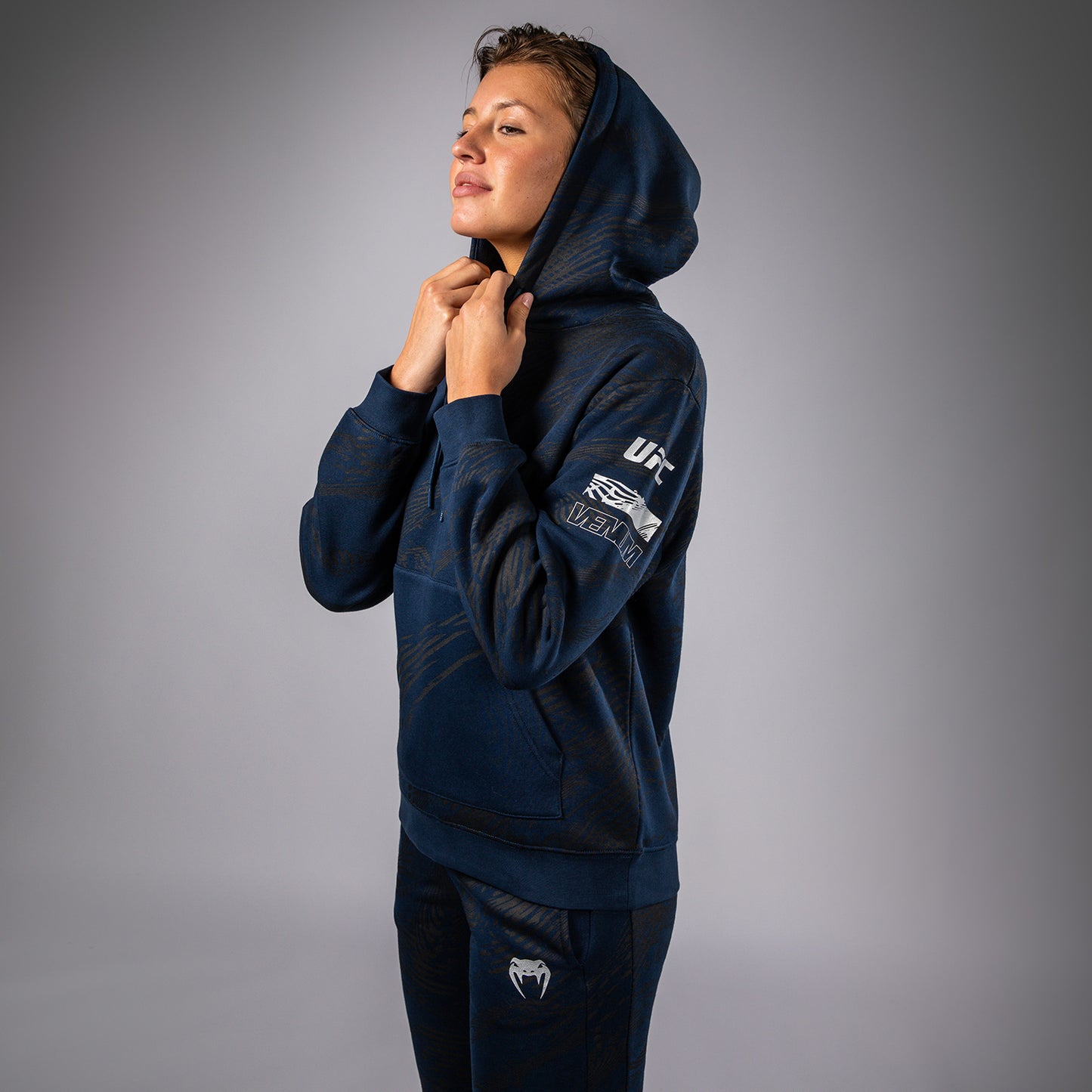 UFC Fusion by Venum Fight Week Sudadera con Capucha para Mujer - Azul oceánico