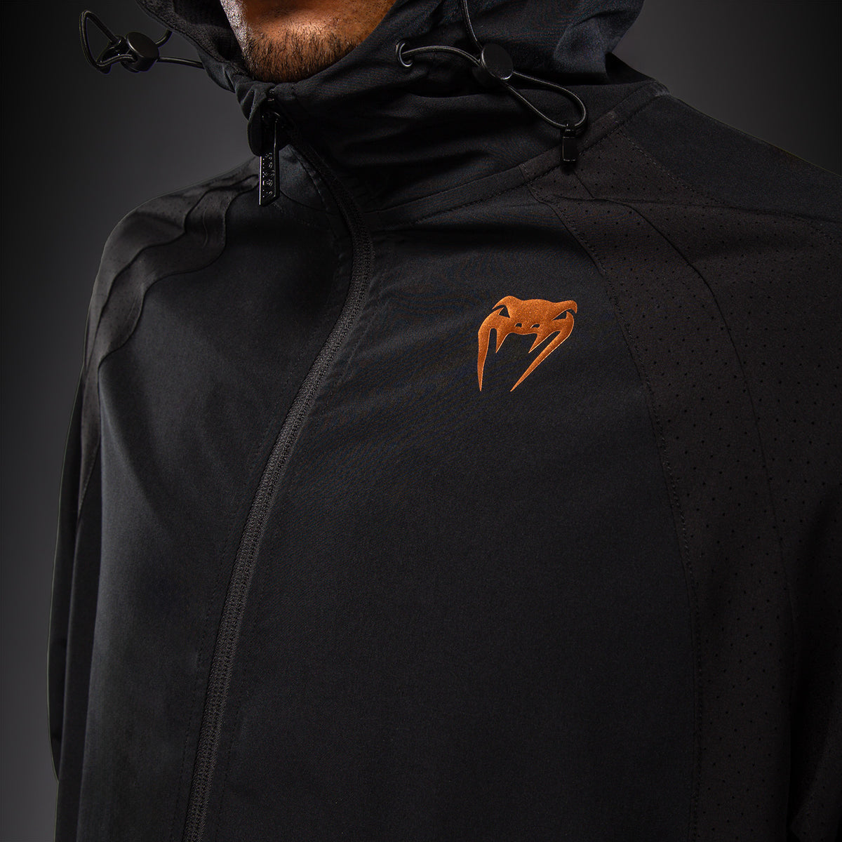 Venum G-Fit Revolution Chaqueta de chándal - Negro/Cobre