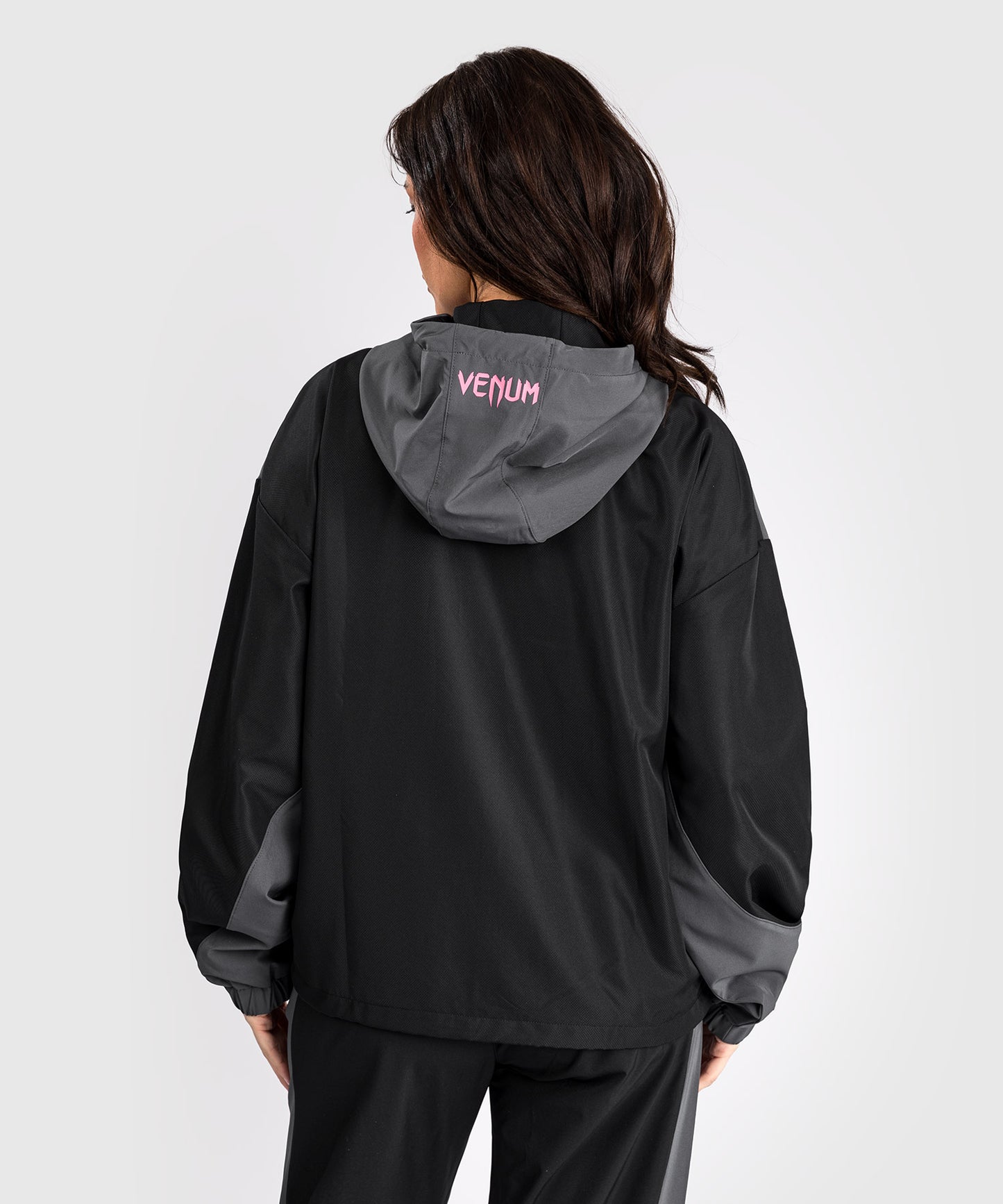 Venum Tactical XT Chaqueta de chándal para mujer - Negra/Gris Tormenta