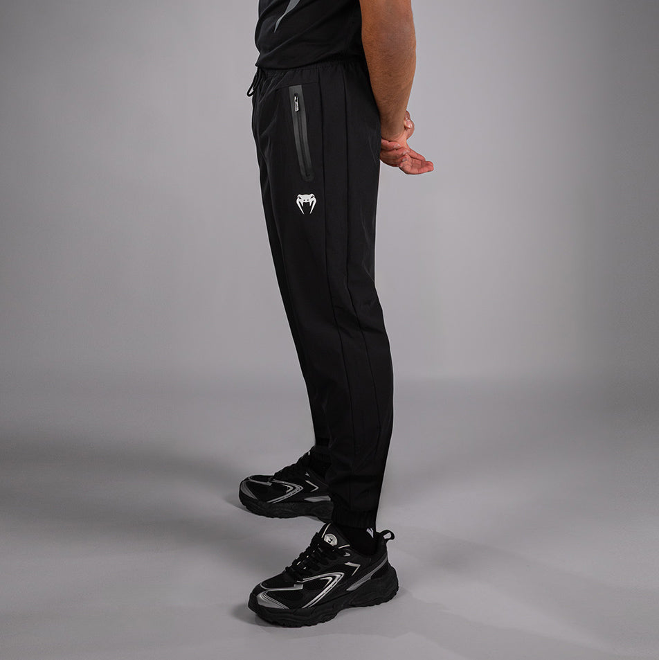 Venum Adrenaline Pantalones Deportivos – Negro/Gris Plateado