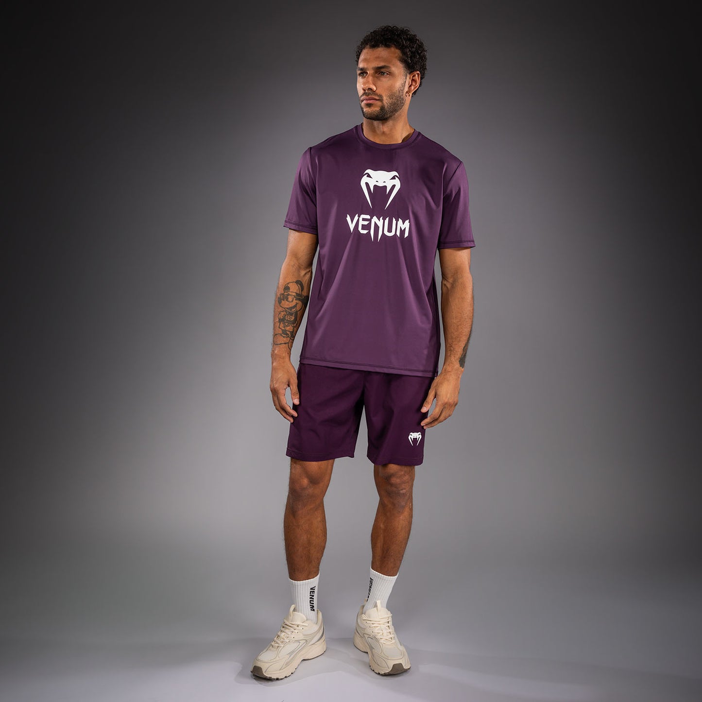 Venum Classic Camiseta Dry Tech - Morado oscuro