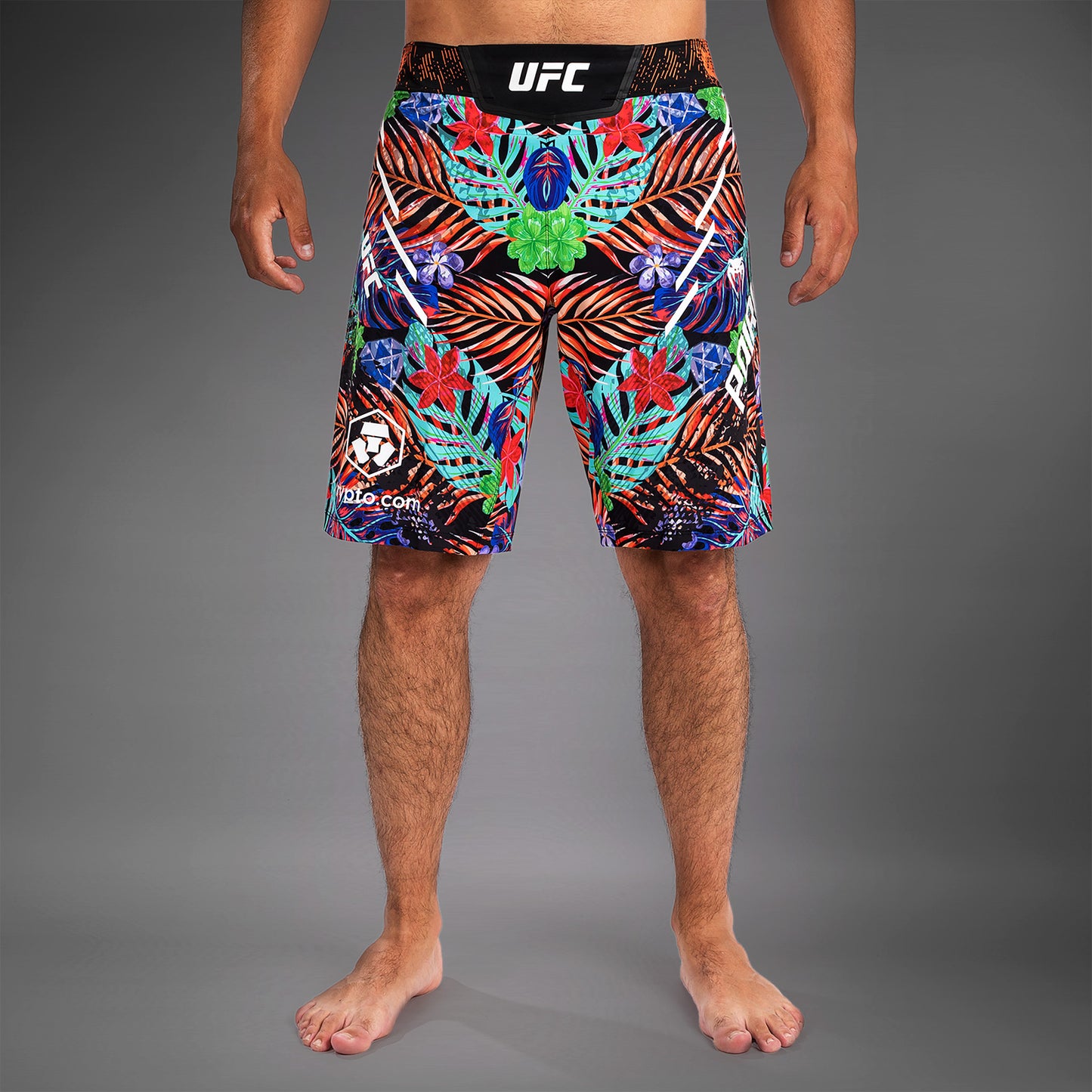 UFC Unrivaled by Venum Dustin Poirier Pantalones Cortos de Lucha para Hombres - Azul