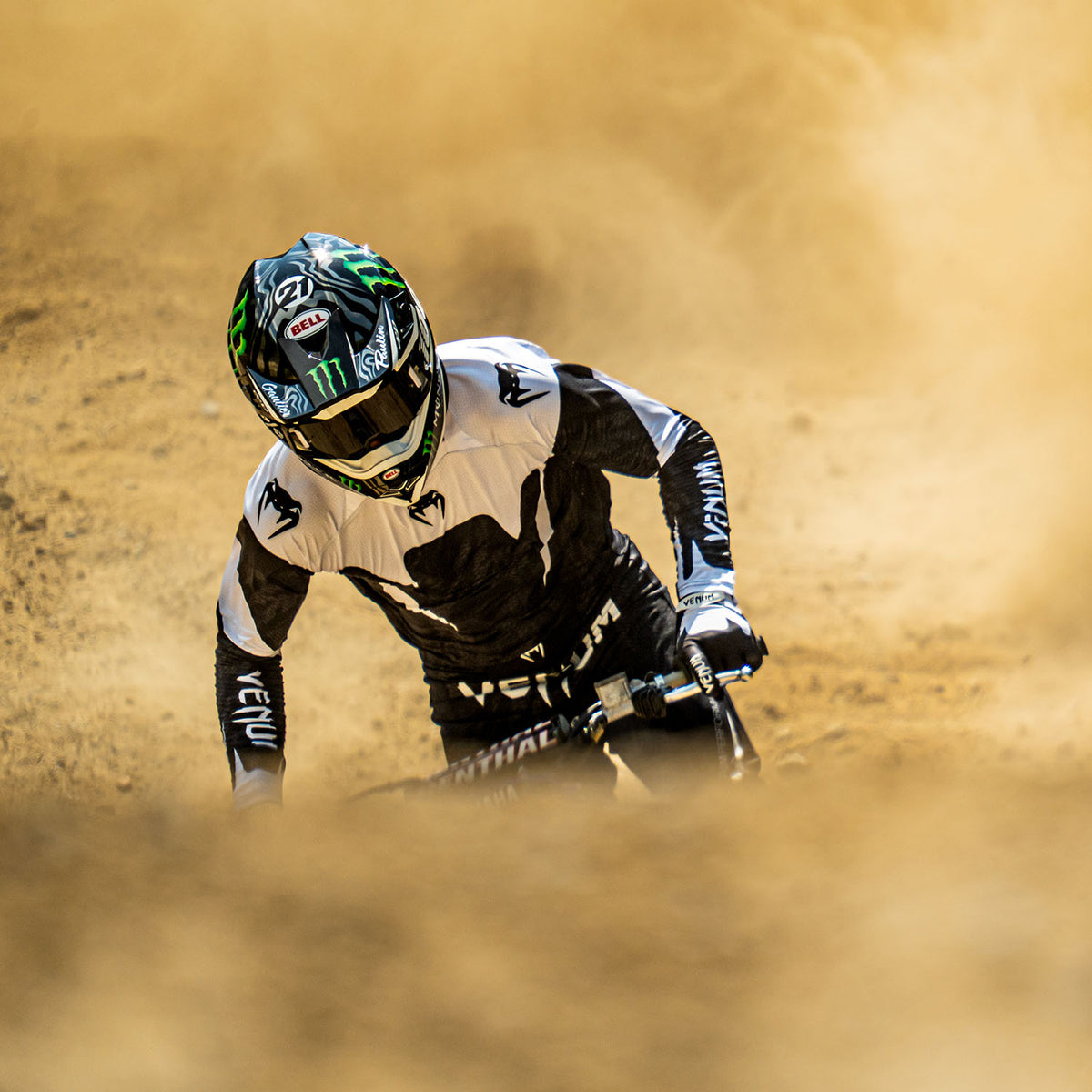 Venum MX Elite Camiseta de Motorsports - Negro
