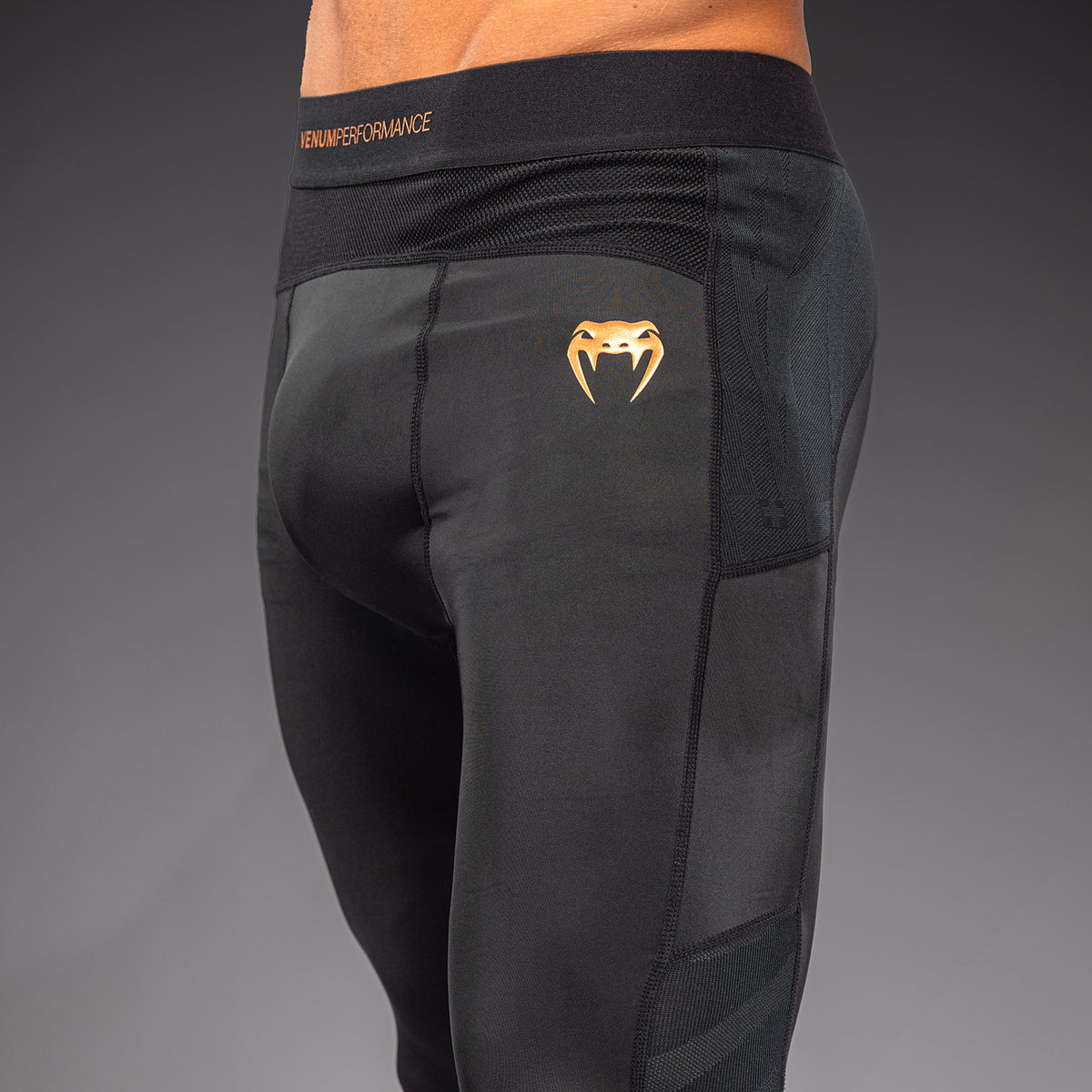 Venum G-Fit Revolution Mallas de compresión - Negro/Cobre