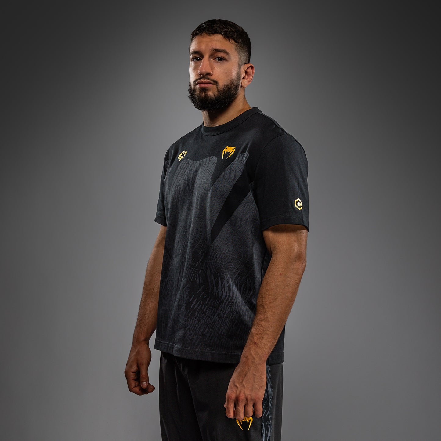 Venum x Chimaev Camiseta  - Negro/Gris