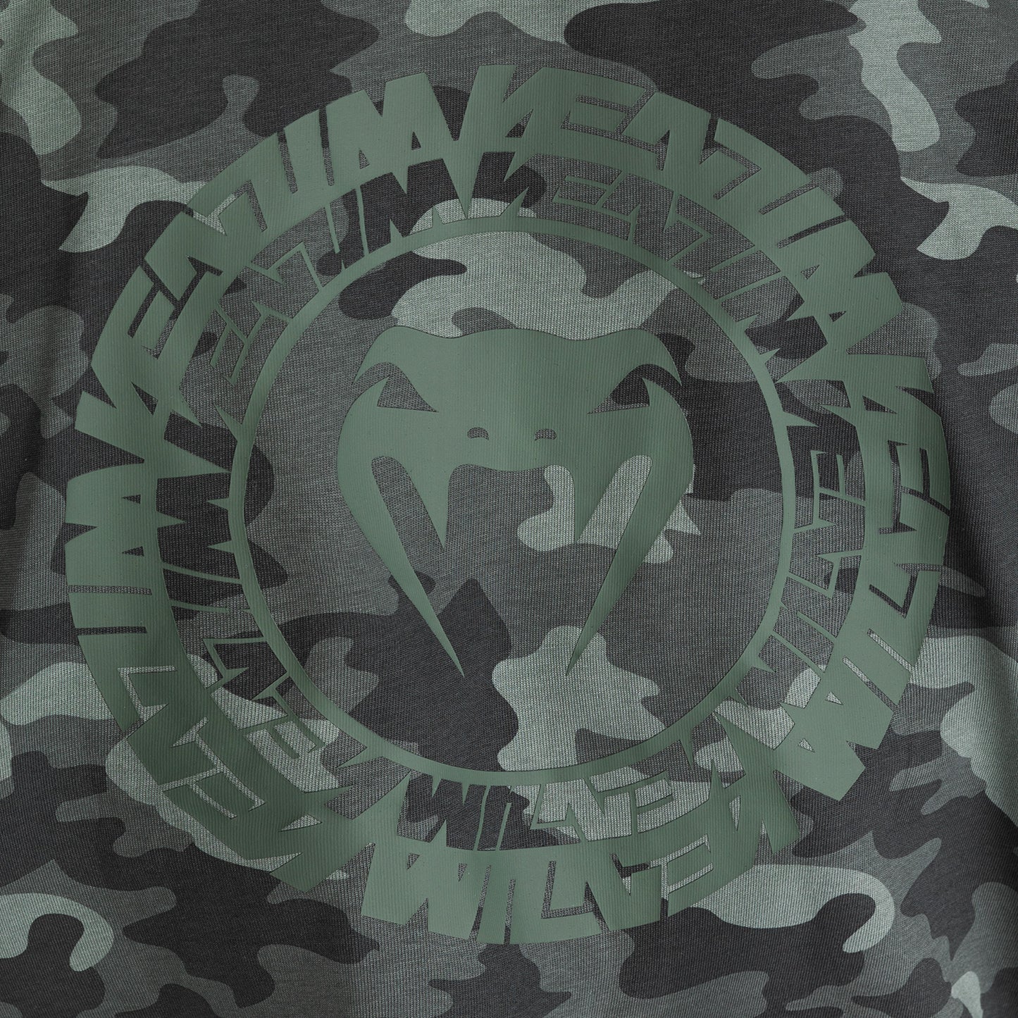 Venum Vortex XL Camiseta para Hombre - Camuflaje Caqui