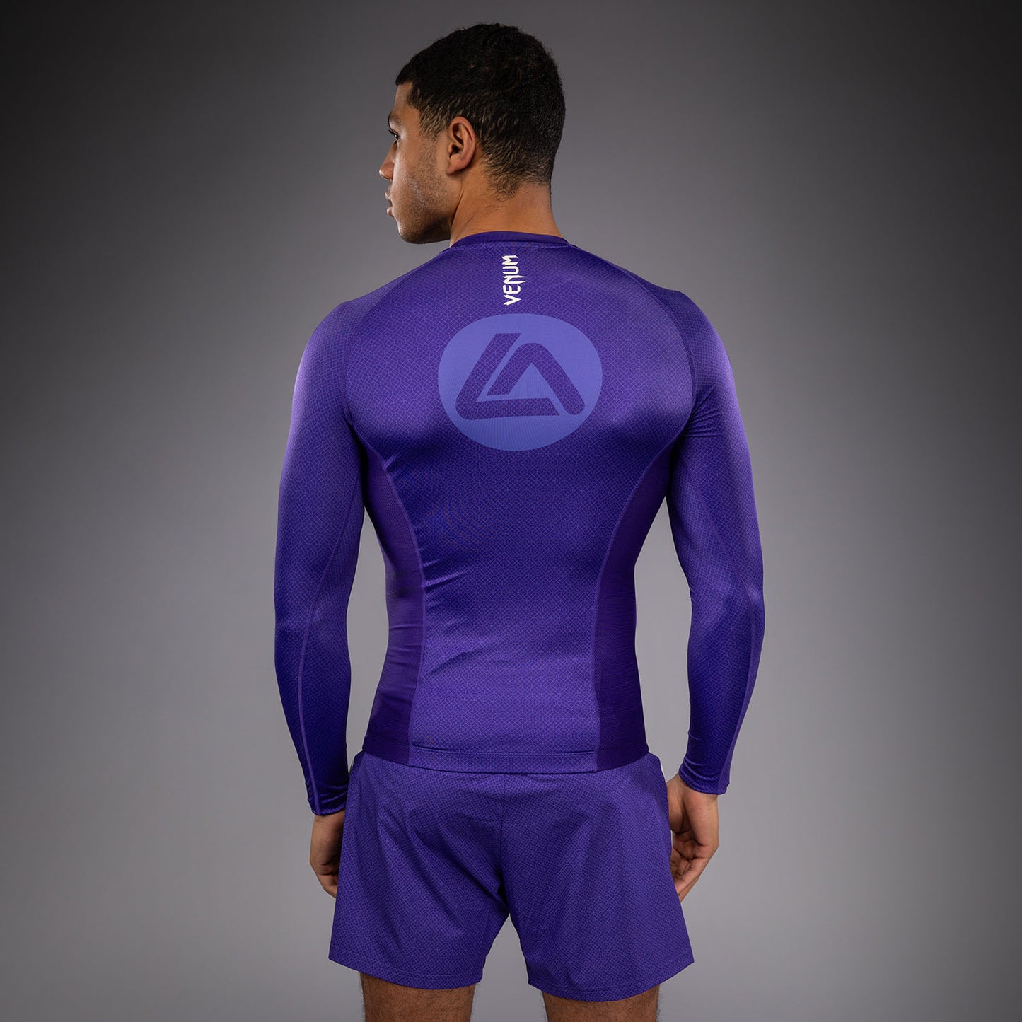 Venum x Roger Gracie Academy Rashguard Manga Larga - Morado