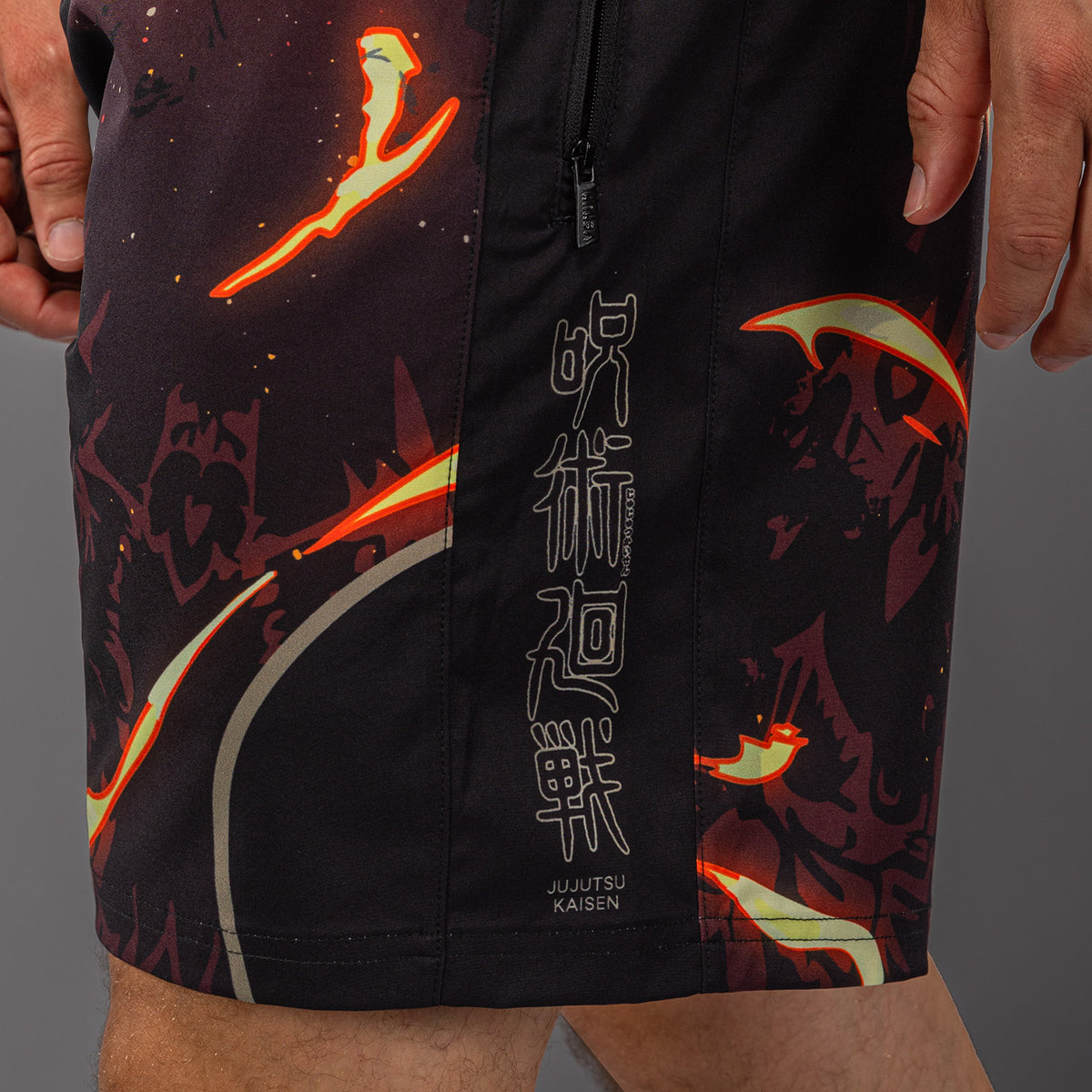 Jujutsu Kaisen x Venum Sukuna Short de Entrenamiento – Negro/Arena