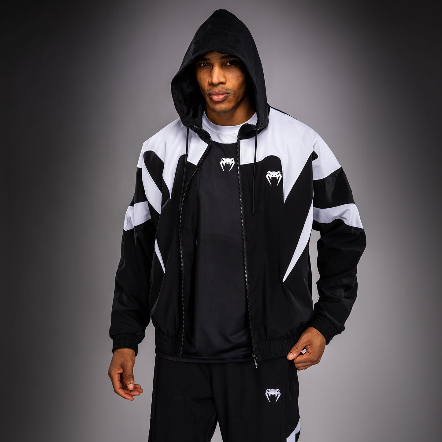 Venum Attack 90 Chaqueta de Chándal – Blanco/Negro