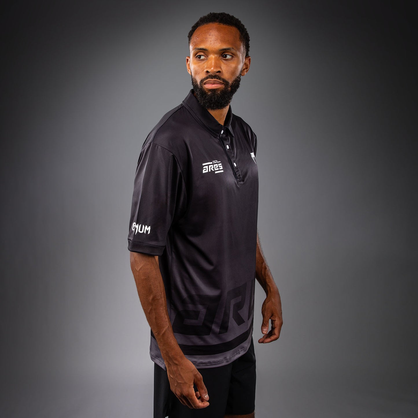 Polo Venum x Ares – Negro