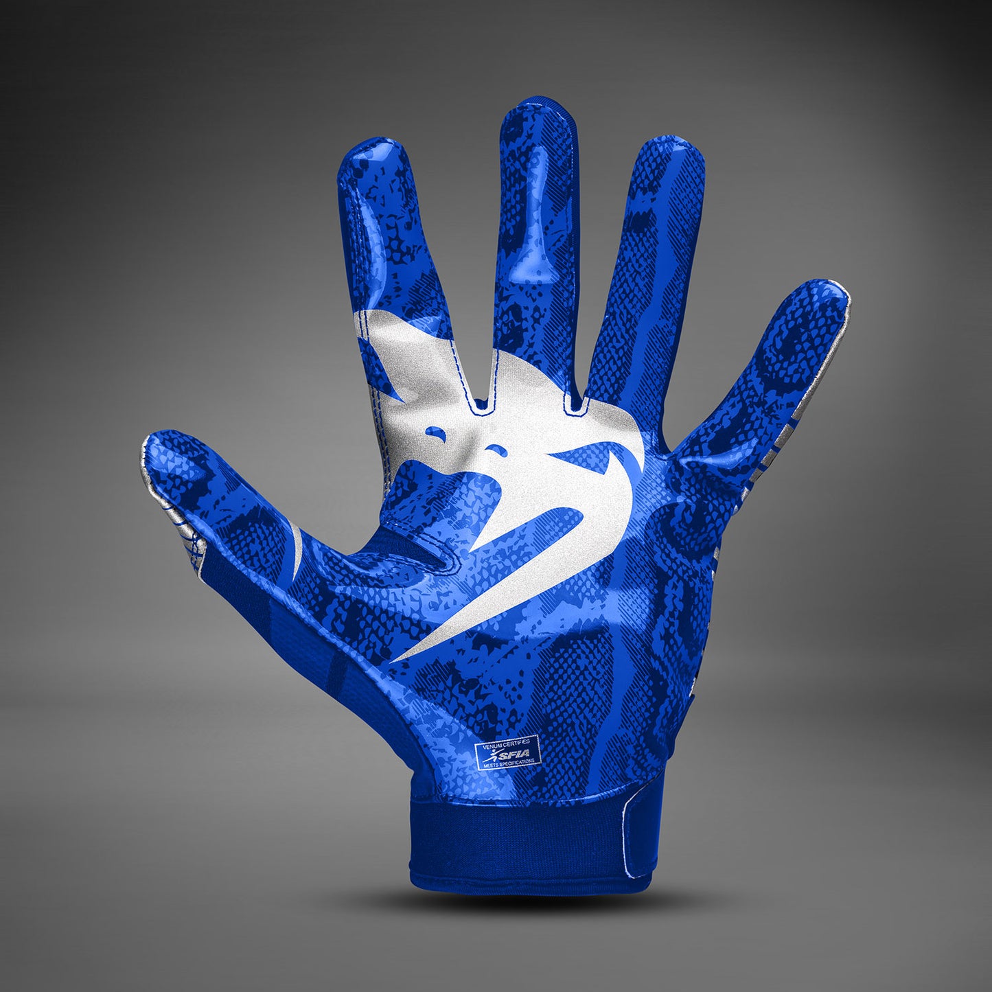 Venum Elite Guantes de Fútbol - Azul Real/Plata