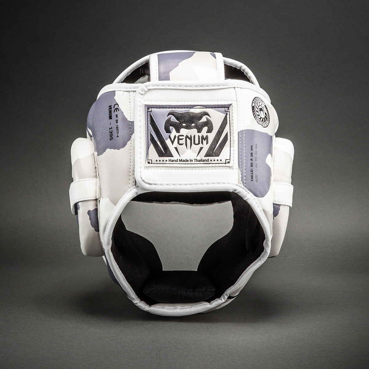 Venum Elite Camo Casco de Protección – Blanco/Gris Claro