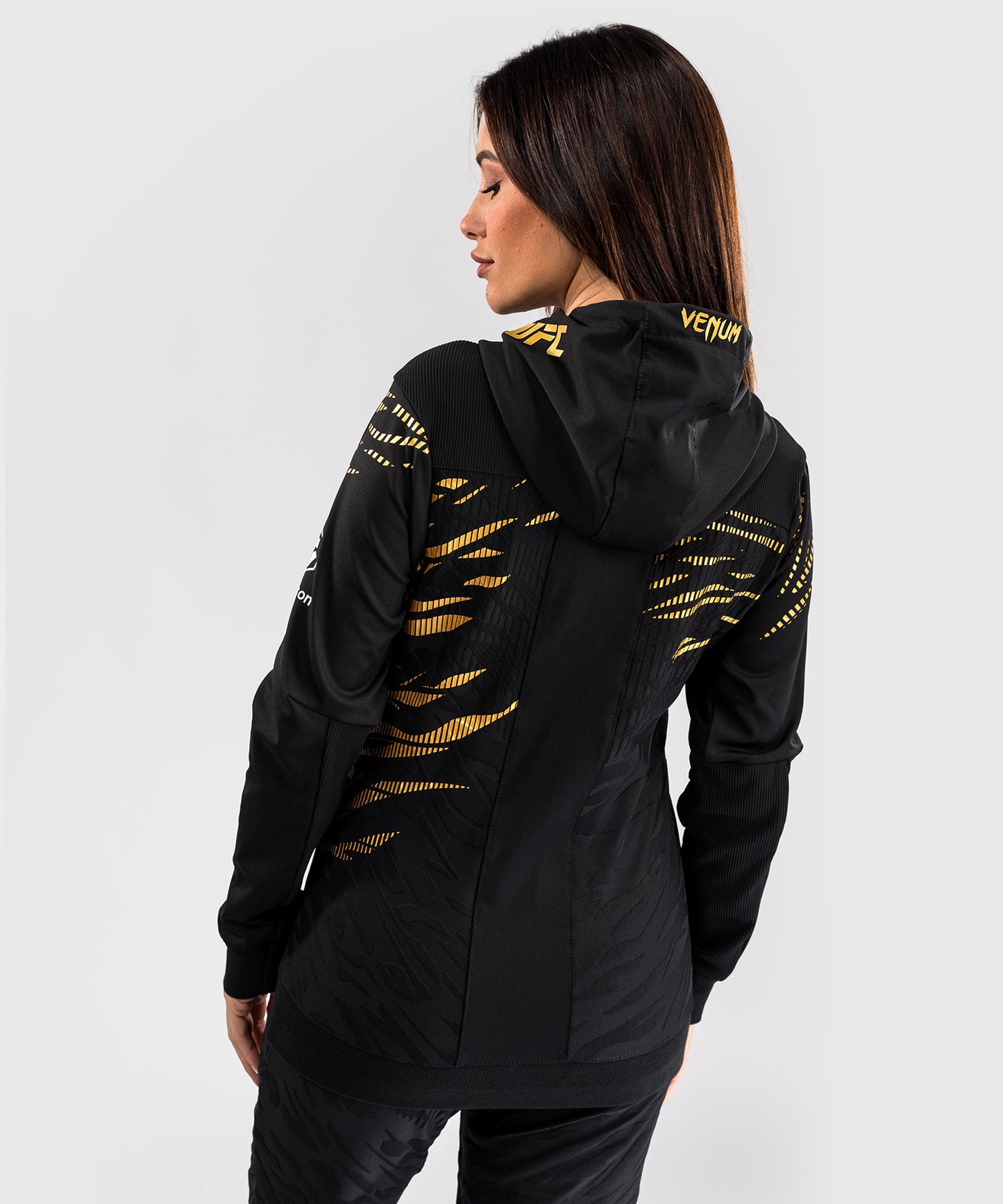 UFC Fusion by Venum Authentic Fight Night Sudadera con Capucha para Mujer - Champion