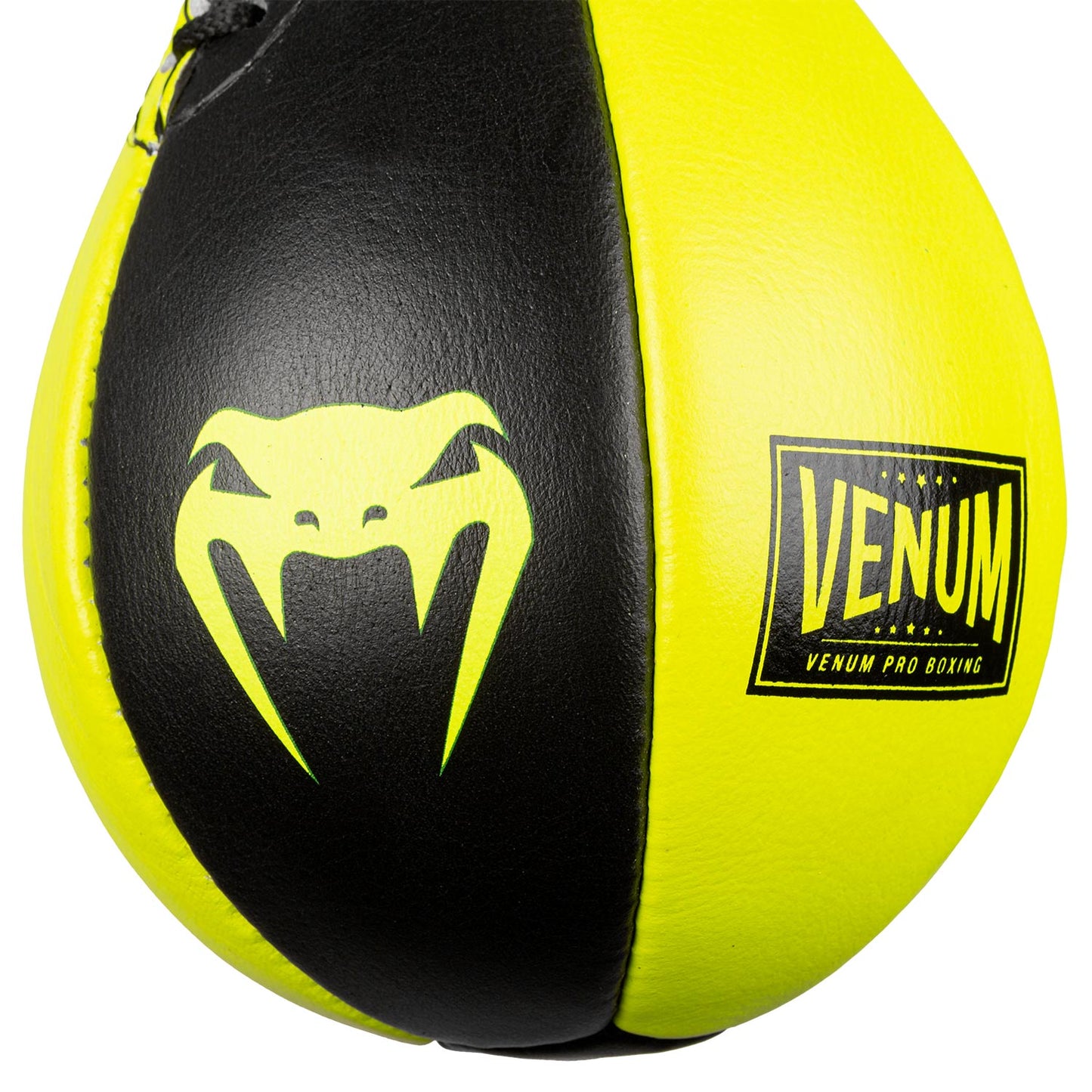 Pera de Boxeo Venum Hurricane Speed Bag - Negro/Amarillo