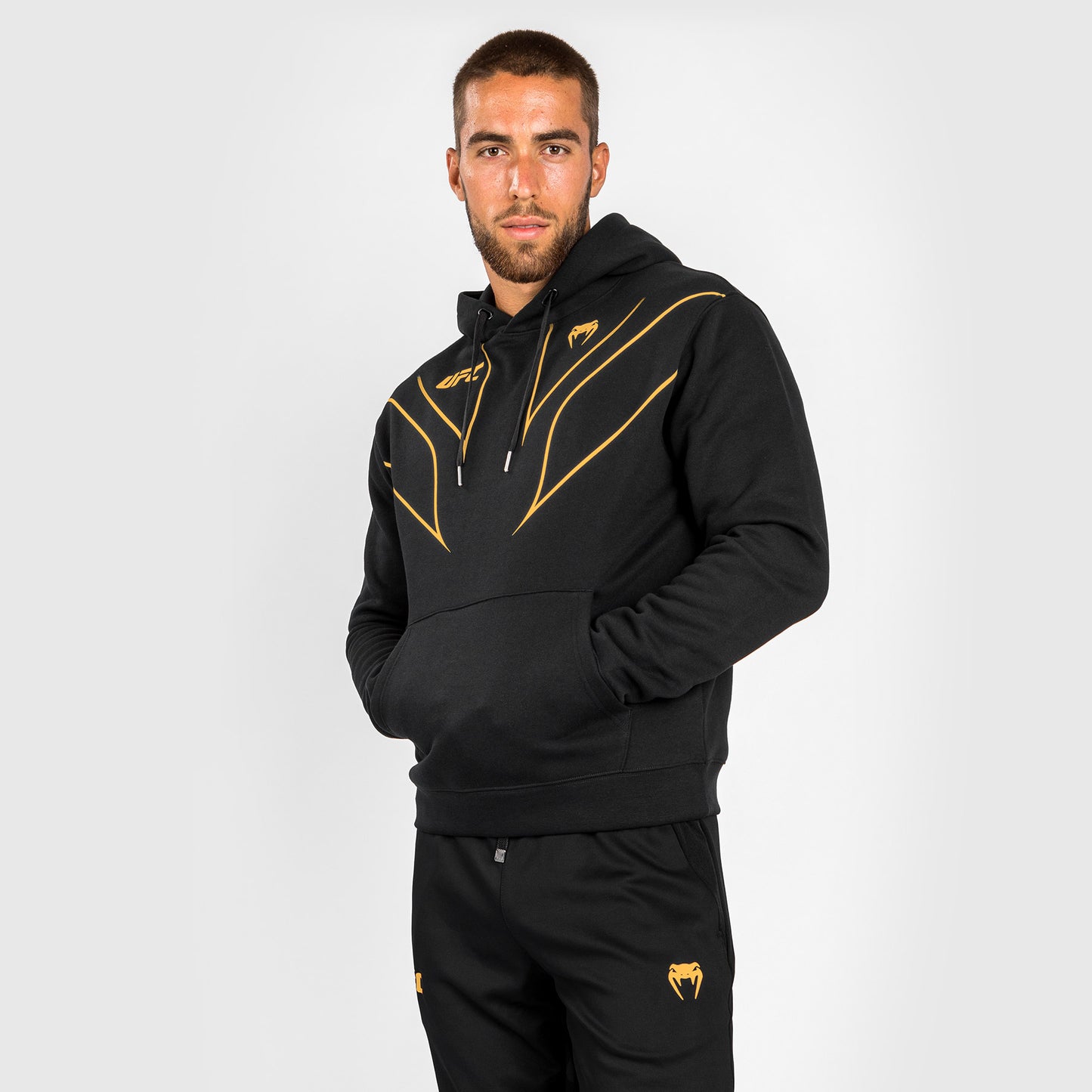 Sudadera con capucha y cremallera completa para hombre UFC Venum Replica 2.0 - Champion