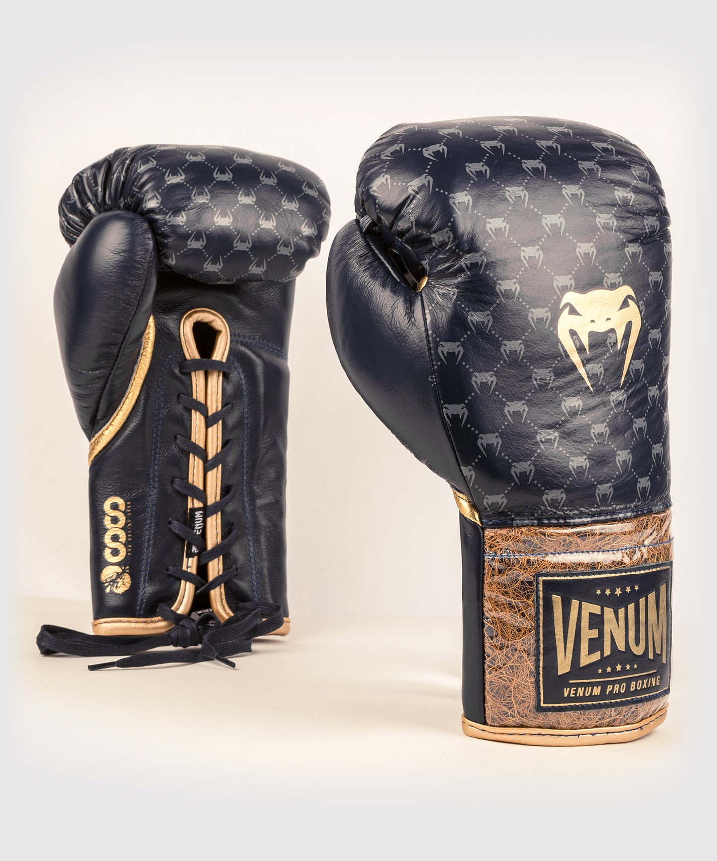 Guantes de boxeo Venum Coco Monogram Pro  - Azul pizarra