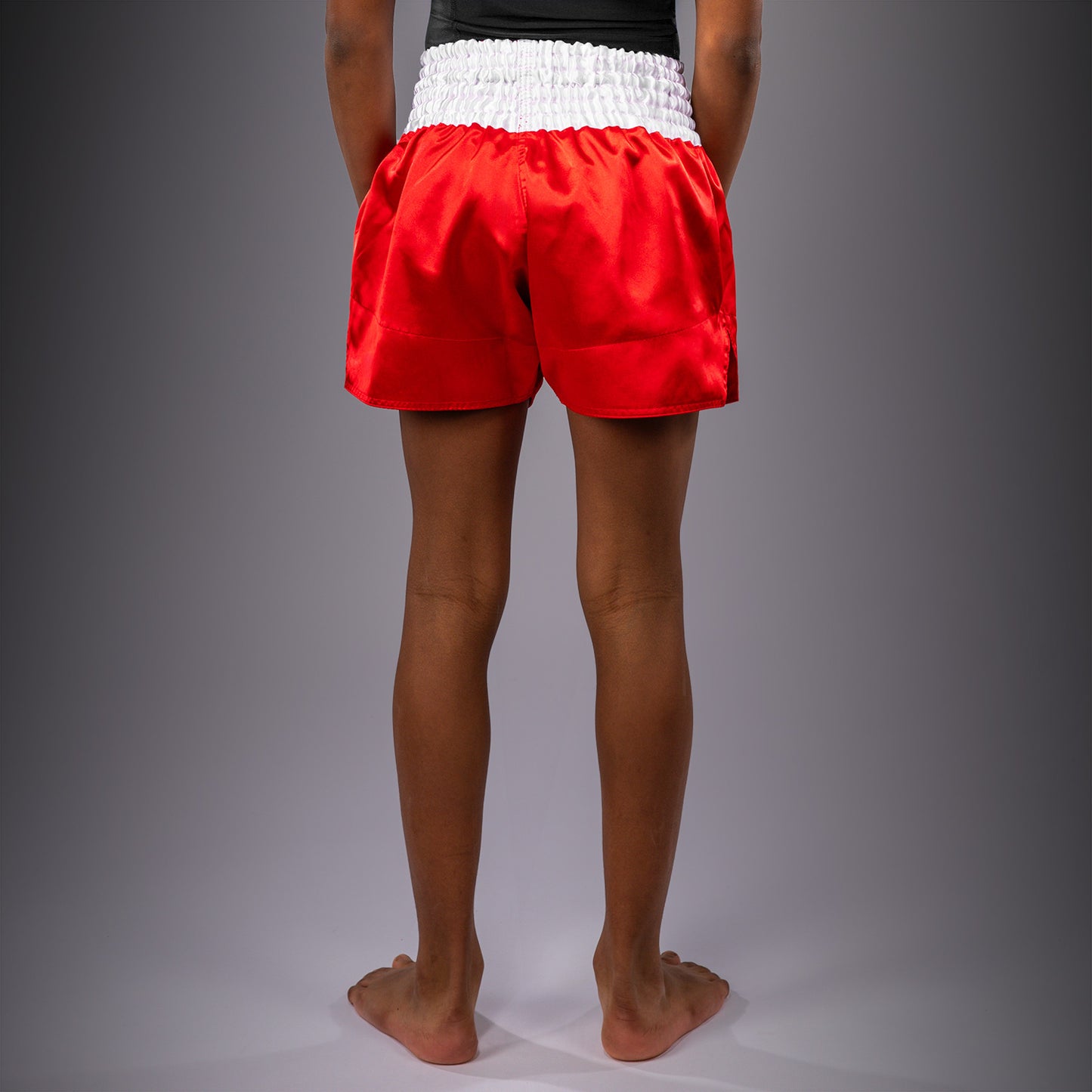 Venum Classic Short de Muay Thai para niños – Rojo Fuego