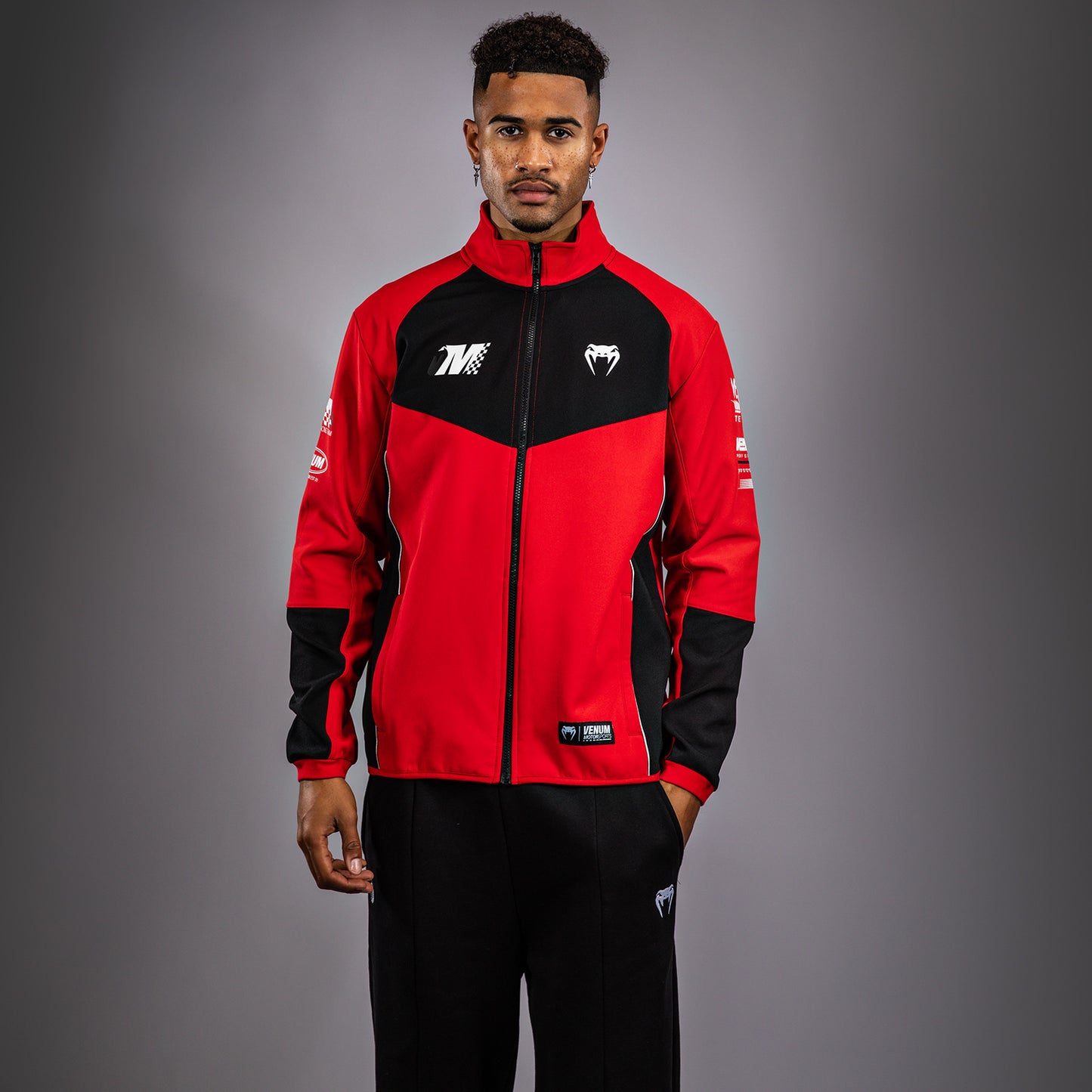 Venum Motorsport Chaqueta Softshell - Rojo Racer