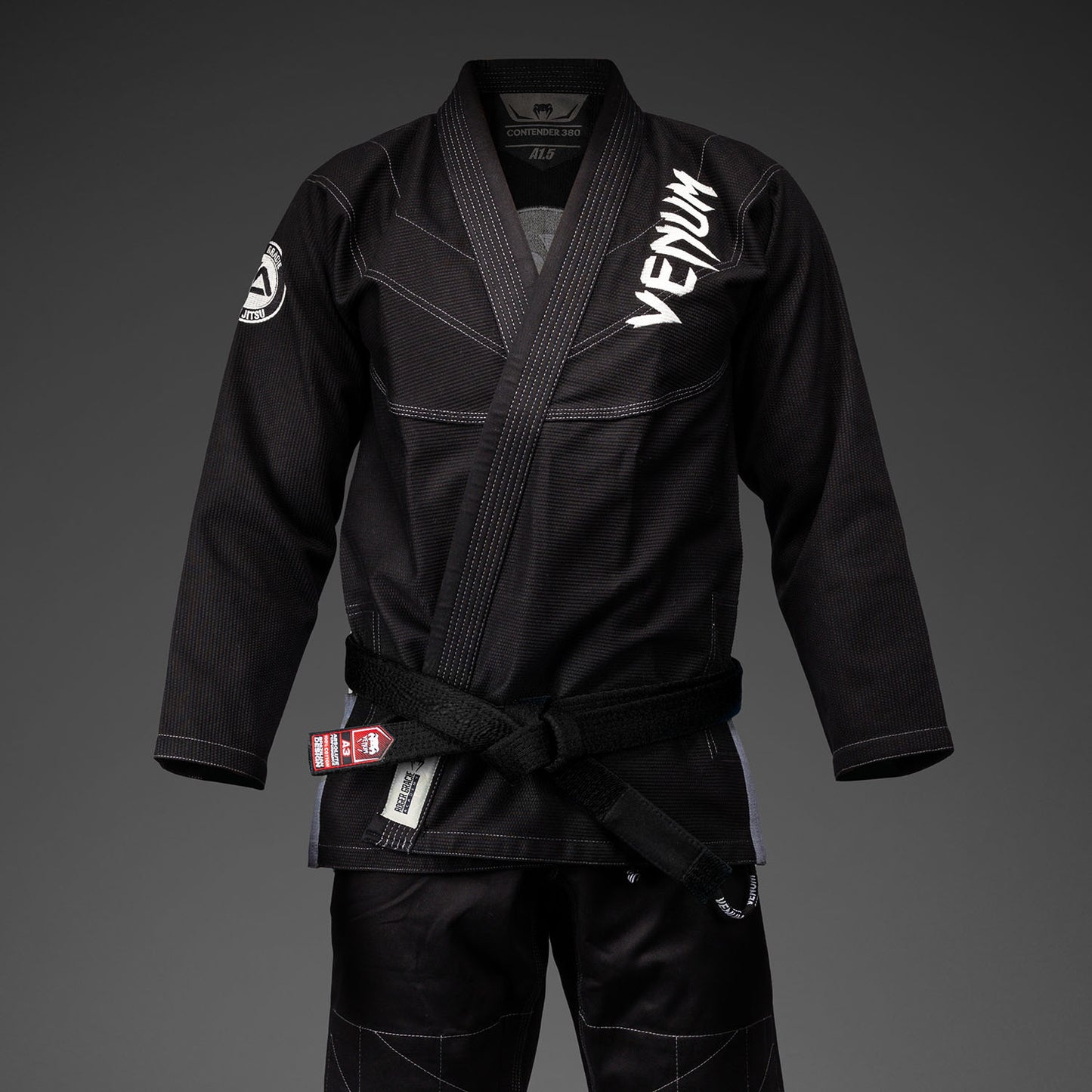 Venum x Roger Gracie Academy Kimono de BJJ - Negro