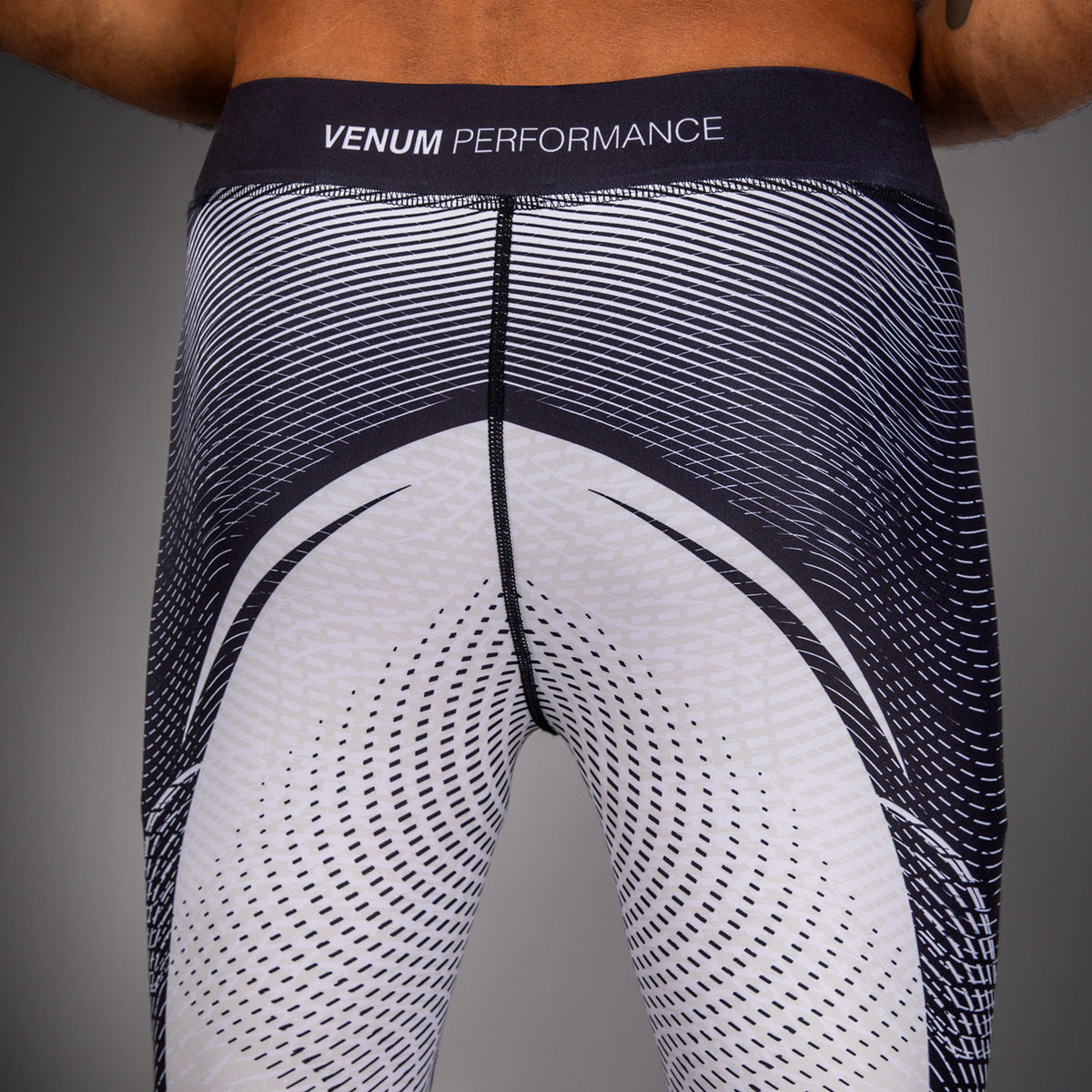 Venum Galactic 3.0 Pantalones de compresión - Blanco Hueso/Negro