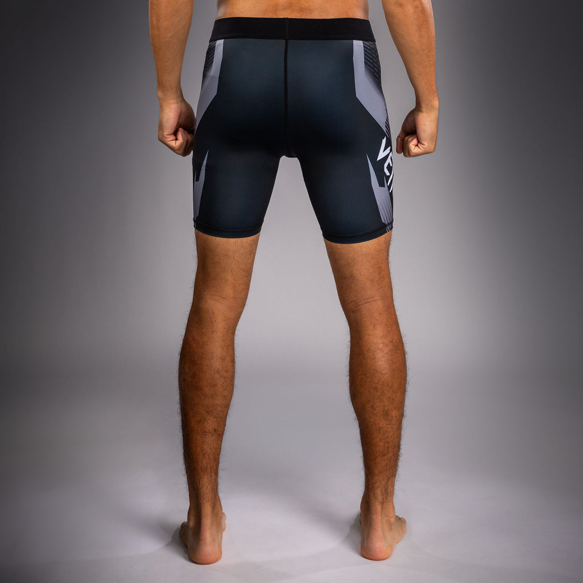 Venum No-Gi 6.0 Pantalón Corto de Compresión - Negro/Blanco