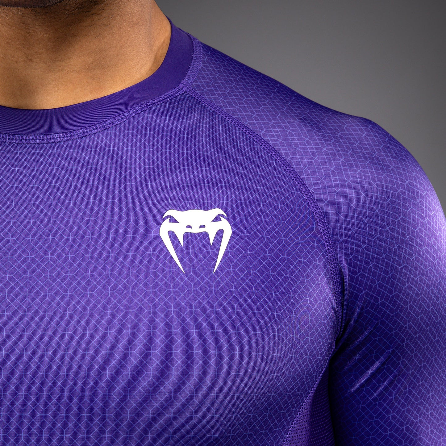 Venum x Roger Gracie Academy Rashguard Manga Corta - Morado