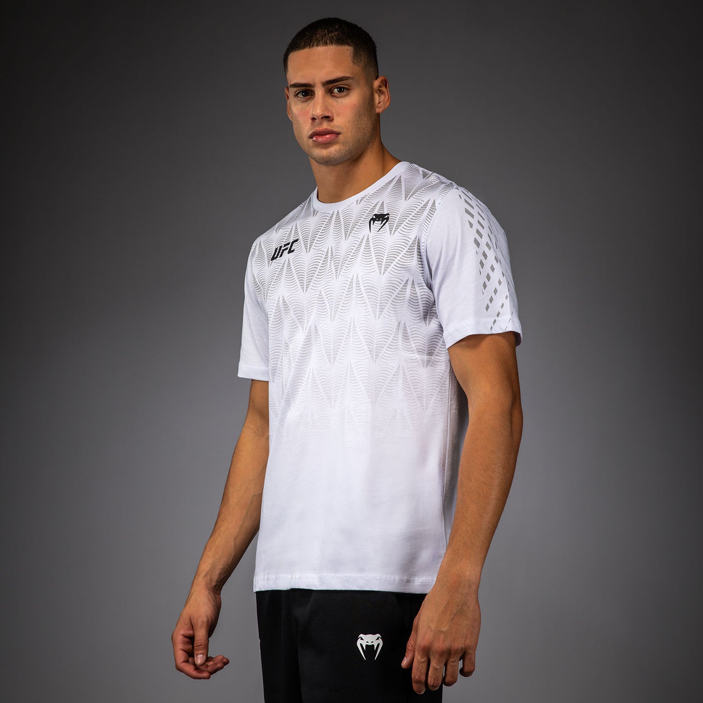 UFC Zenith by Venum Replica Camiseta Hombre - Blanco
