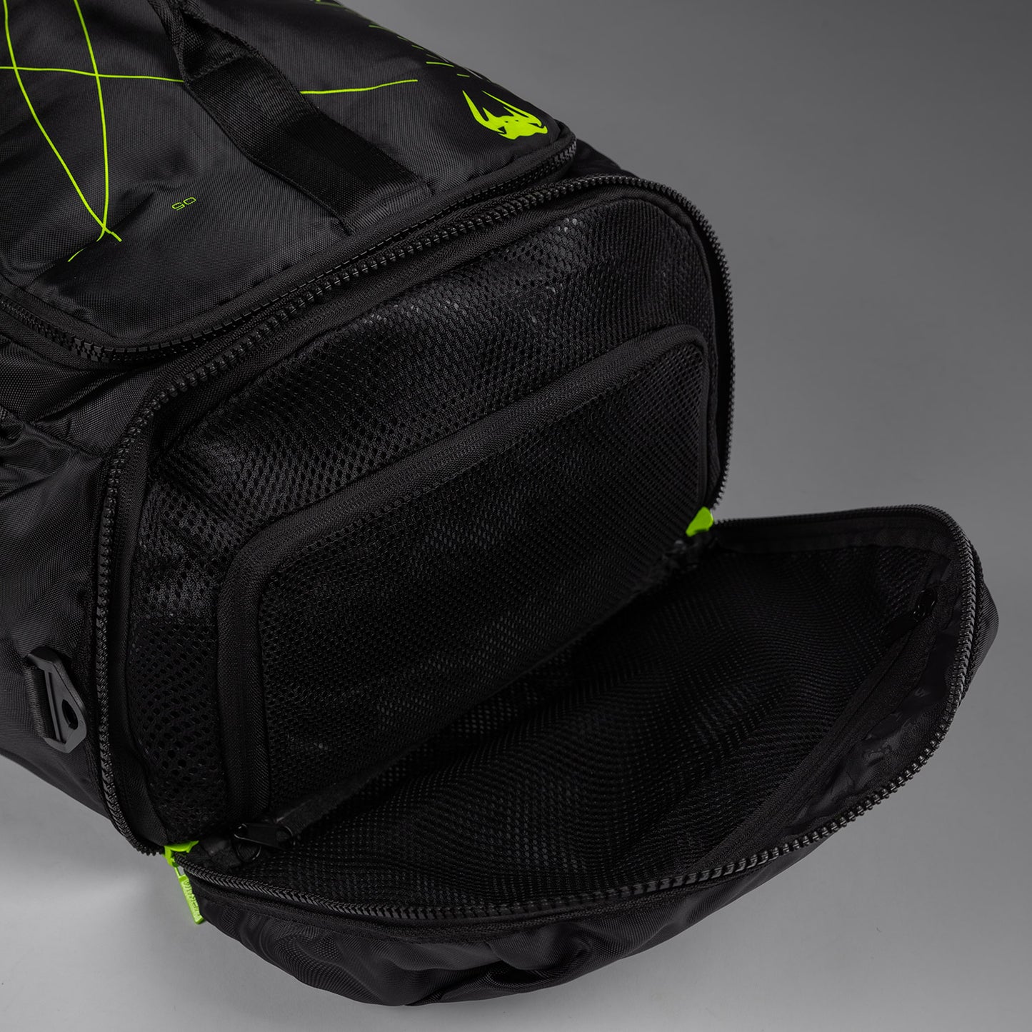 Venum Training Camp 4.0 Bolsa de deporte - Negro/Verde neón