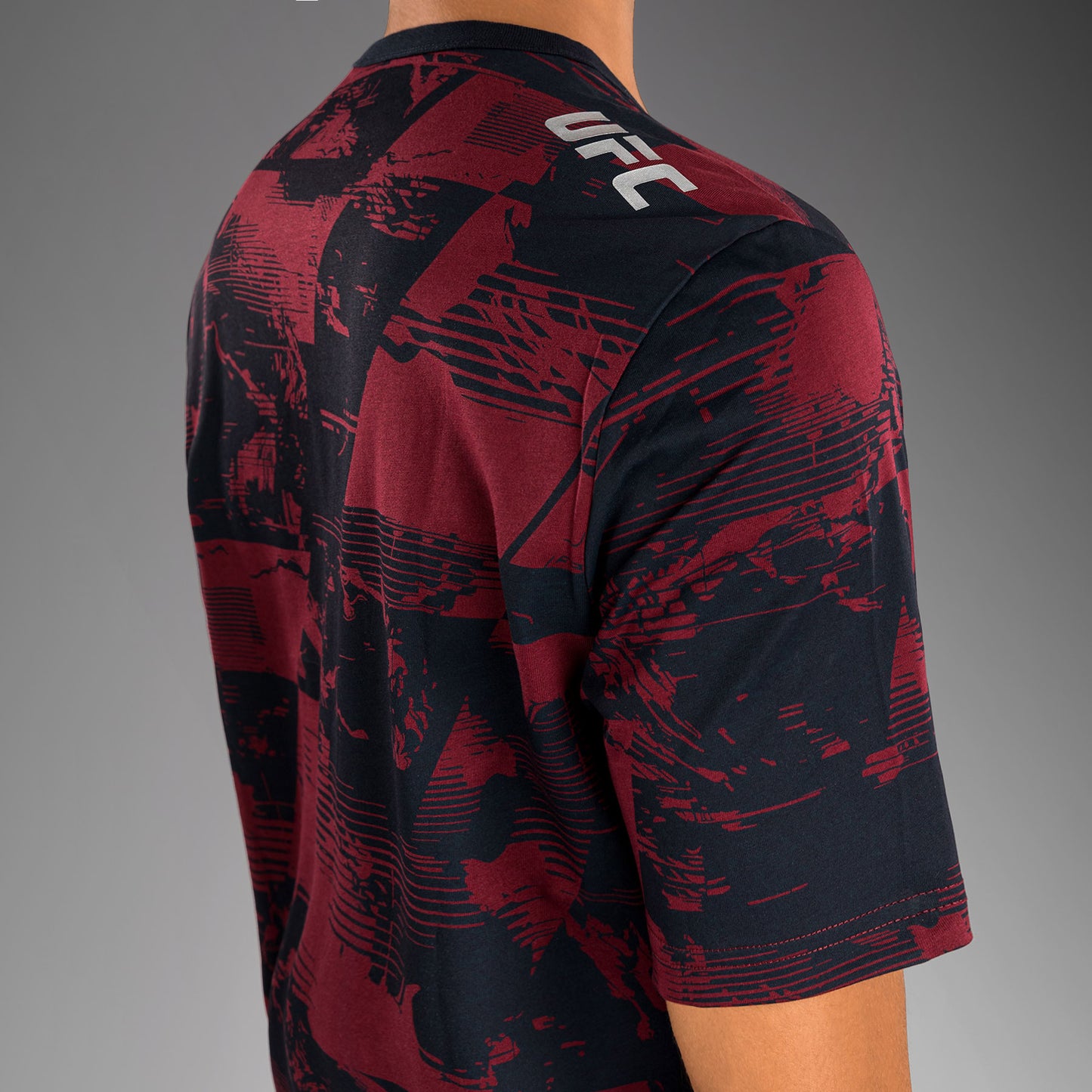 UFC Zenith by Venum Authentic Fight Week Camiseta de manga corta Mujer - Azul marino/Burdeos/Plateado