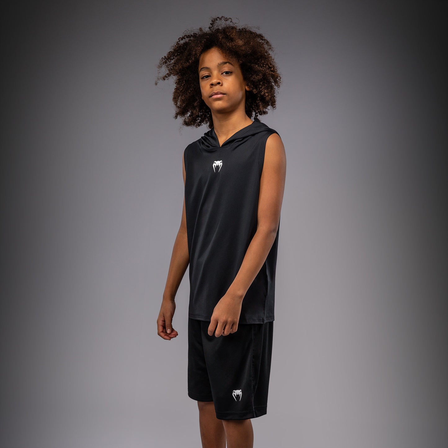 Venum Elite Sudadera Dry-Tech Sin Mangas Para Niños - Negro