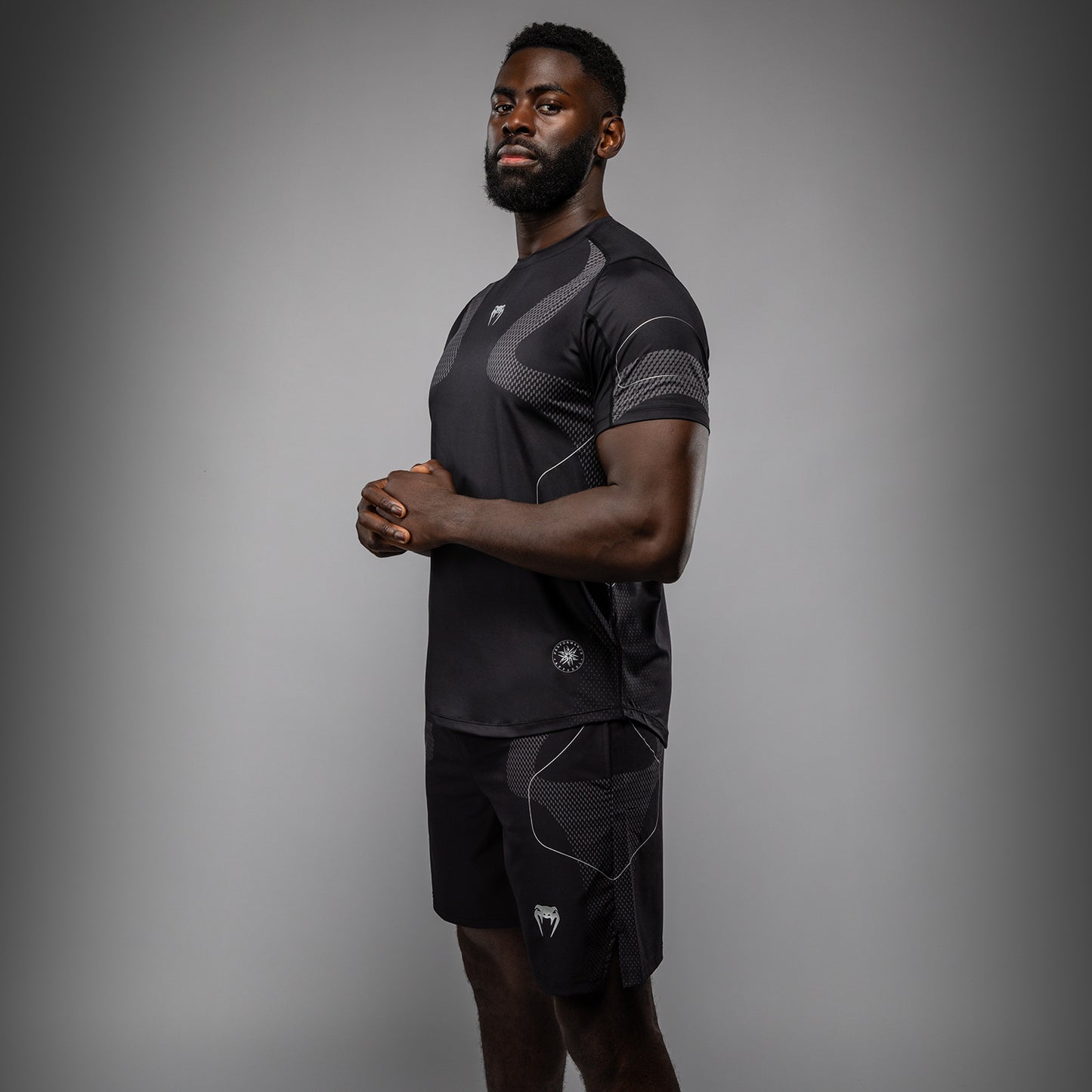 Venum Nexus Dry-Tech Camiseta – Negro/Plata