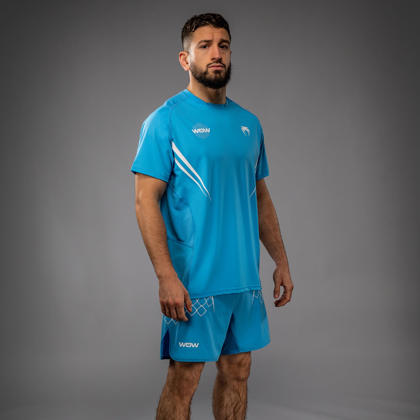 Venum x WOW FC Camiseta Dry-Tech - Azul Pacífico