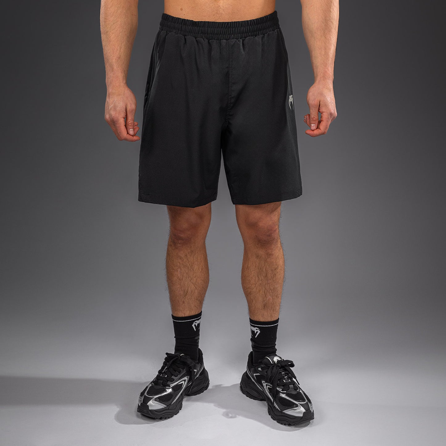Venum Lazer Short de Entrenamiento - Negro/Gris