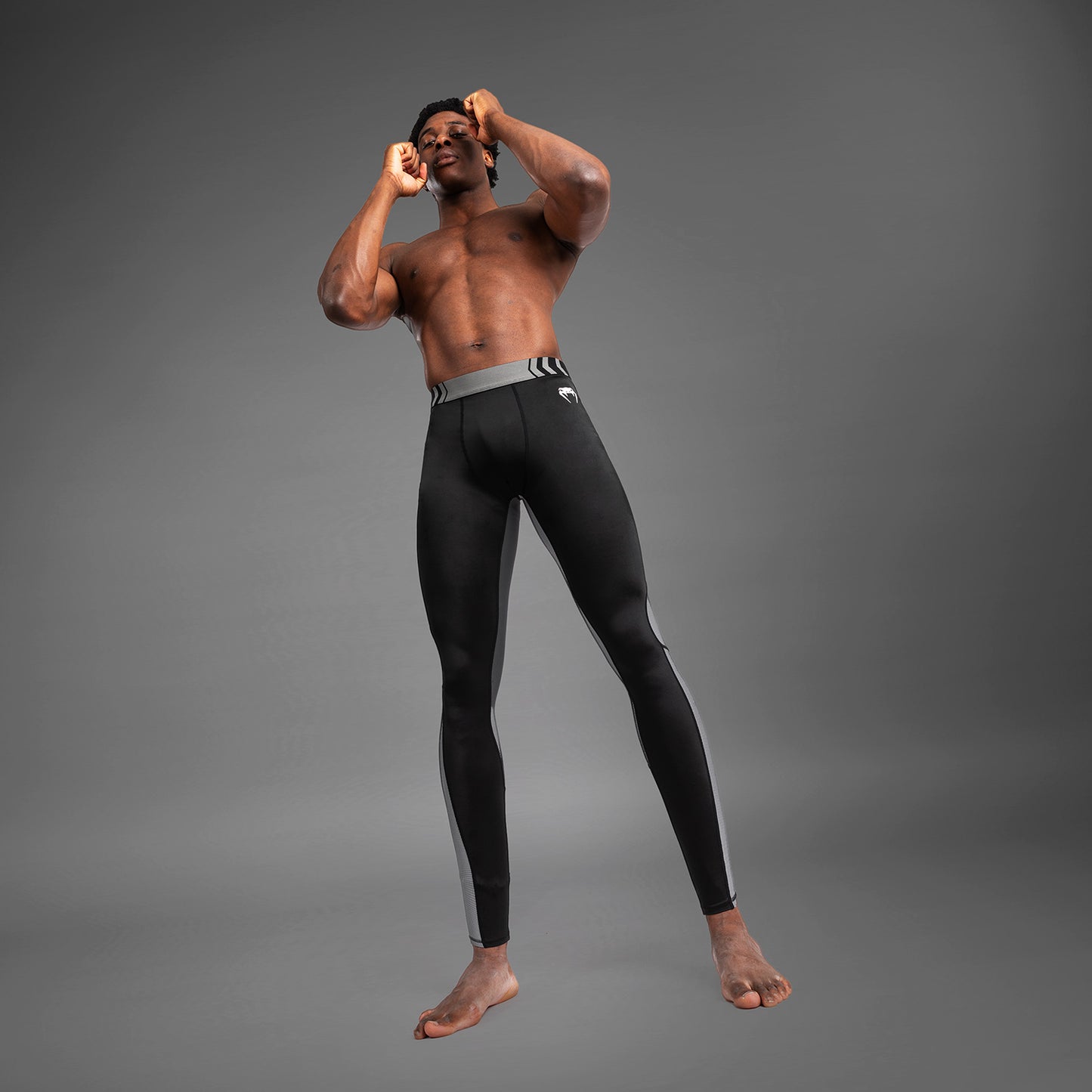 Venum Tempest Mallas para Hombre - Negro/Gris