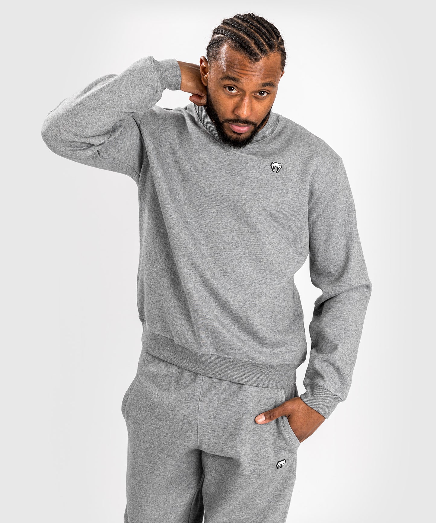 Venum Silent Power Lite Sudadera - Gris Jaspeado Claro