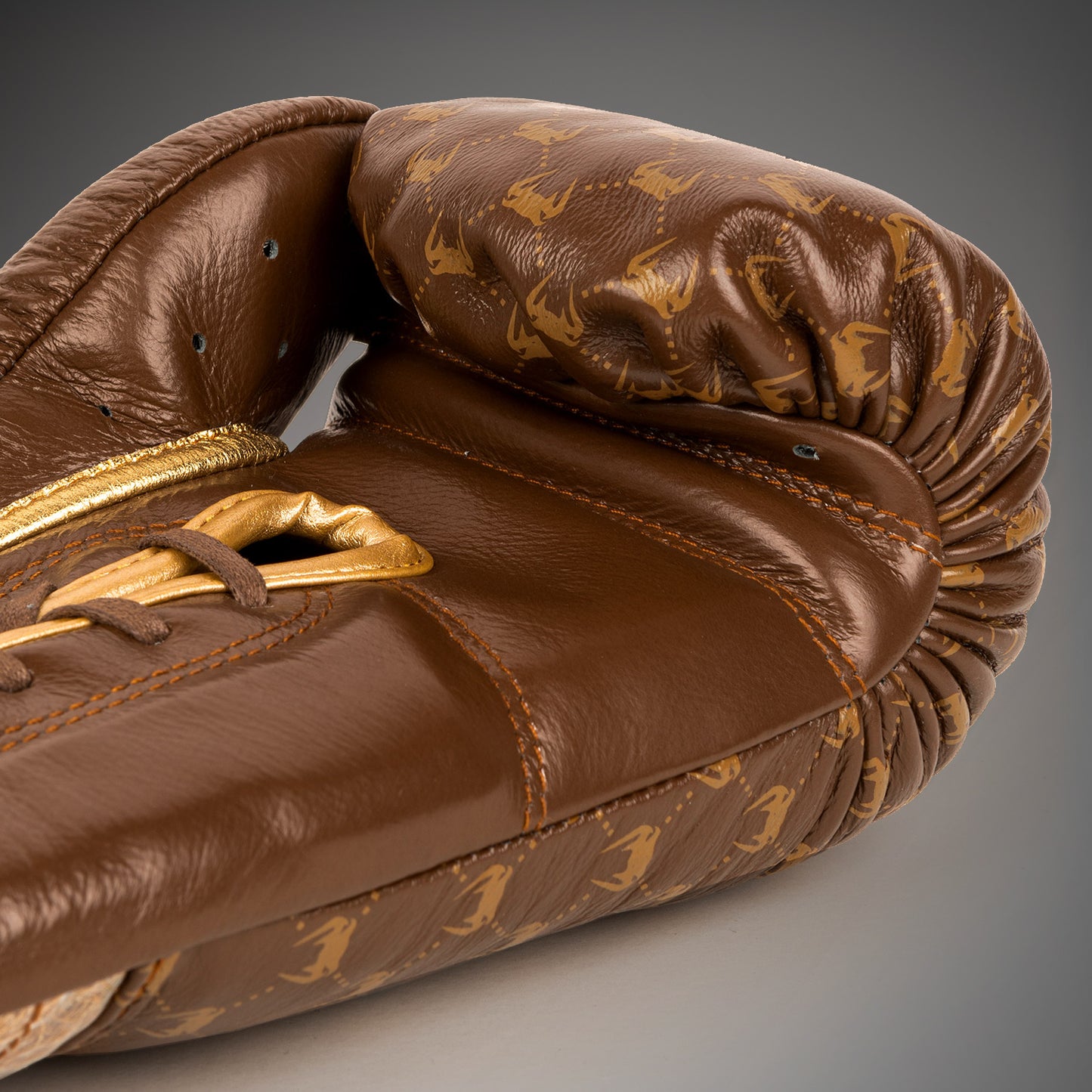 Guantes de boxeo Venum Coco Monogram Pro  - Marrón grisáceo