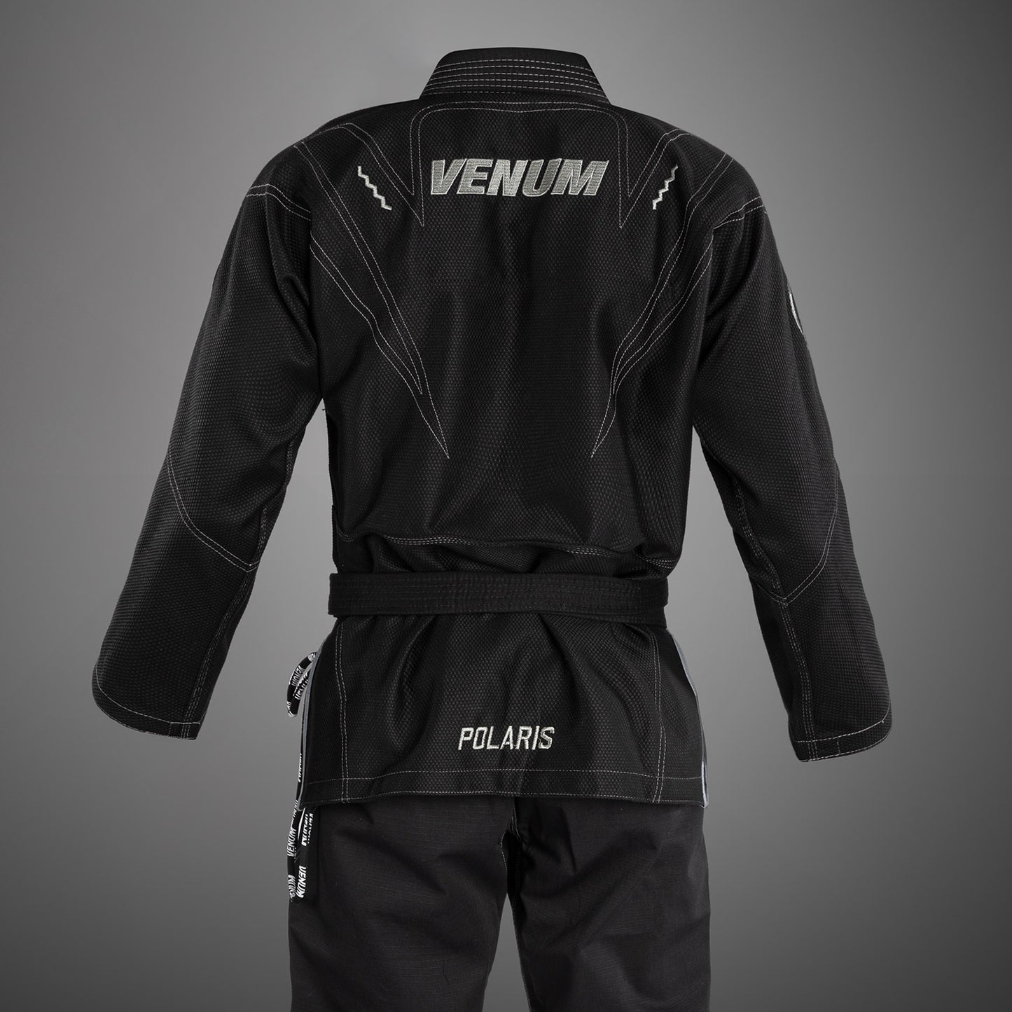 Venum x Polaris Gi BJJ - Negro/Gris Tormenta