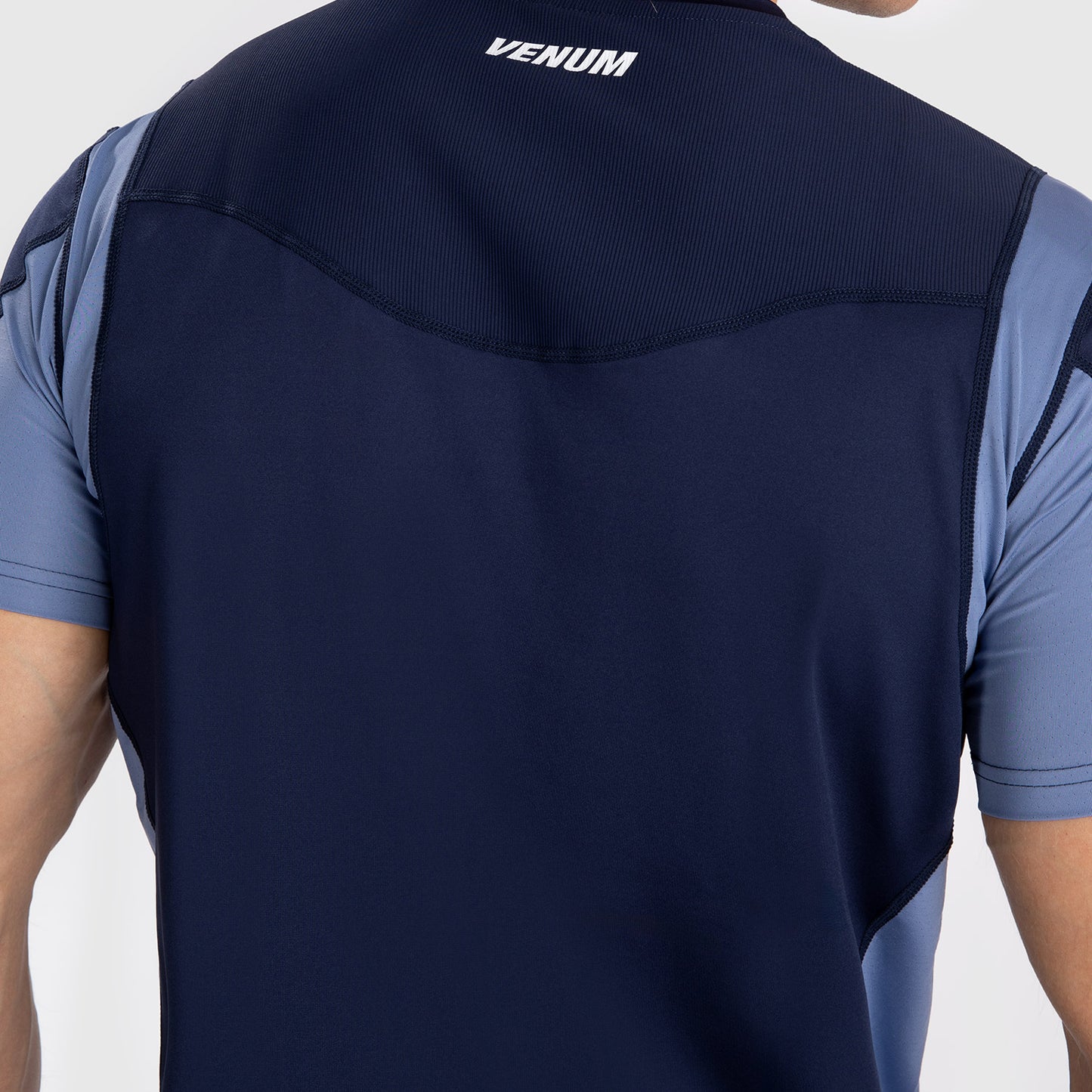 Venum Tempest Camiseta para Hombre Dry-Tech - Azul Marino/Azul