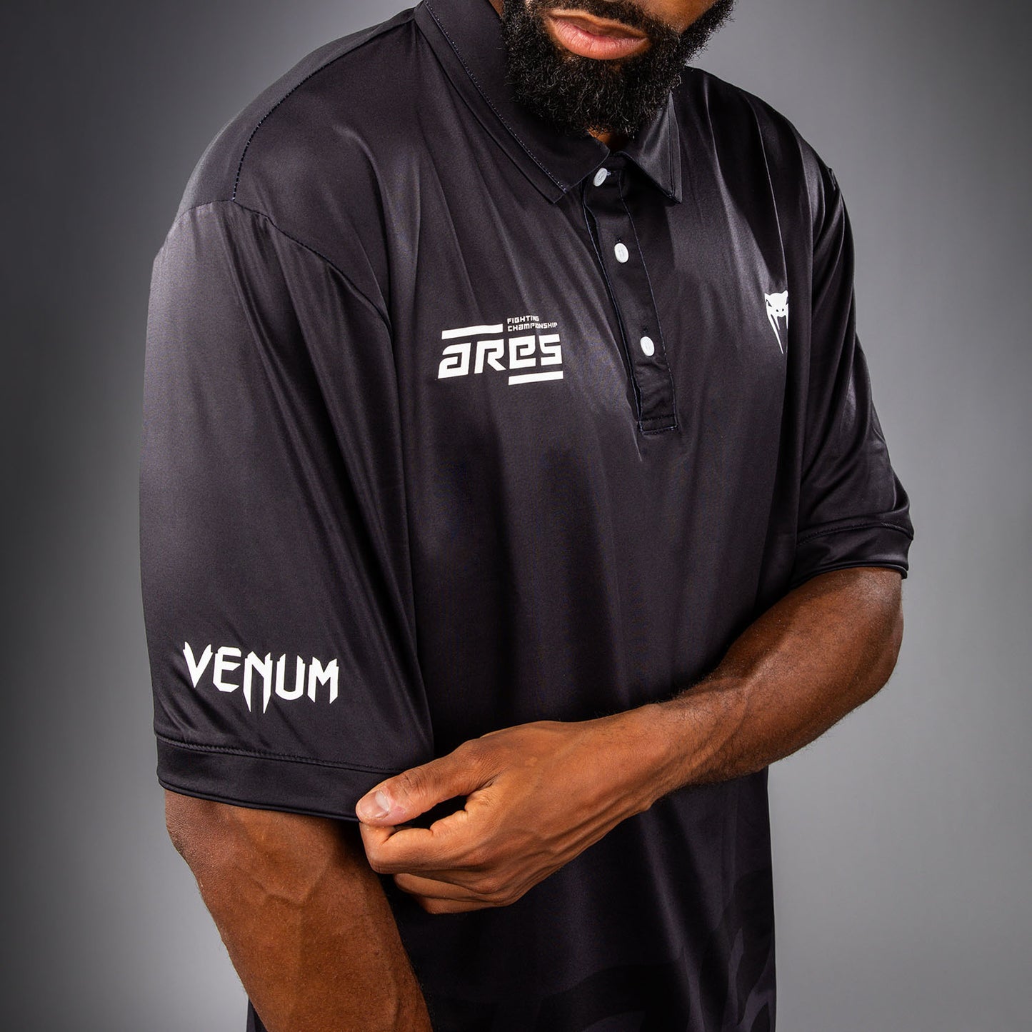 Polo Venum x Ares – Negro
