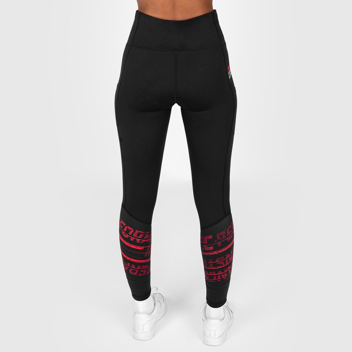 UFC Venum Performance Institute 2.0 Performance Tight para Mujer - Negra/Roja