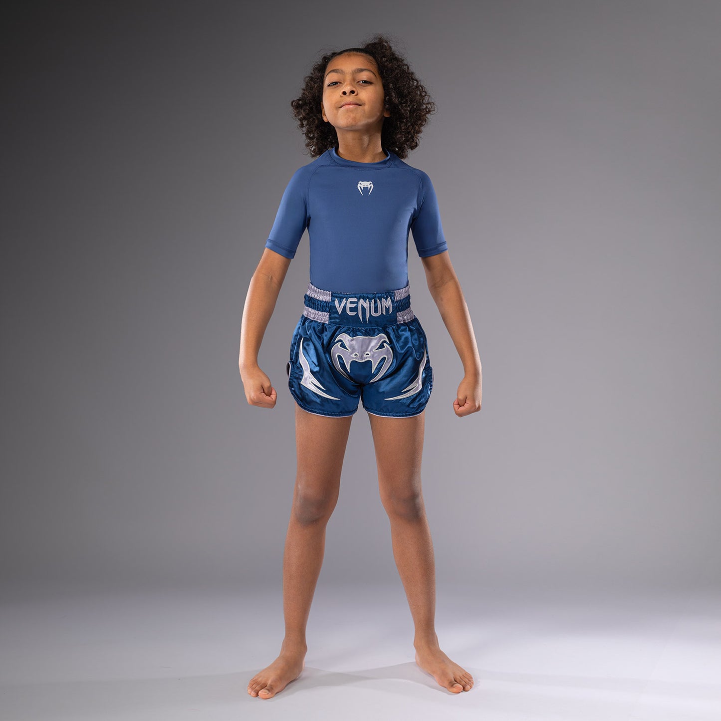 Venum Inferno Pantalones de Thai para Niños - Azul Real
