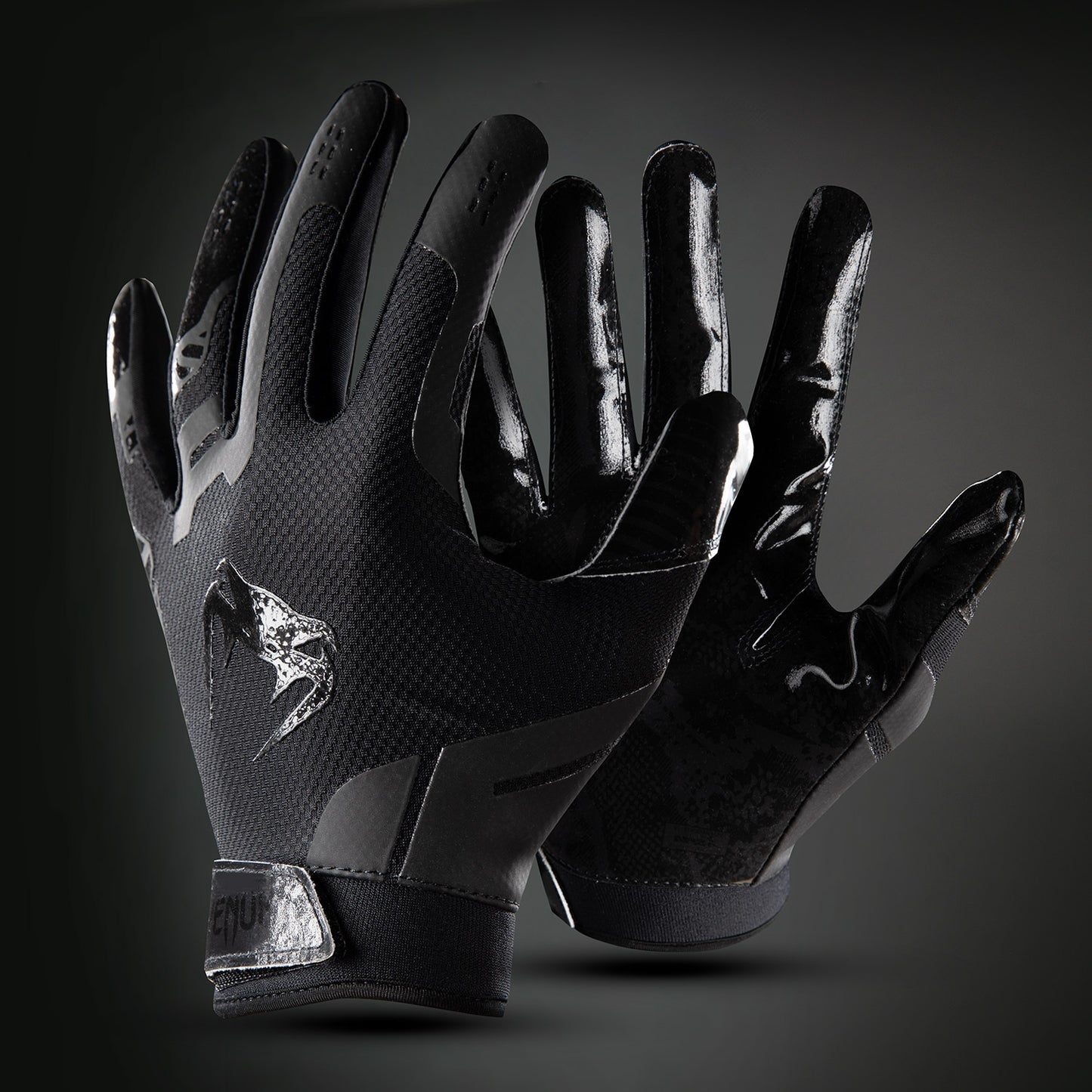 Venum Elite Guantes de Fútbol – Negro/Negro