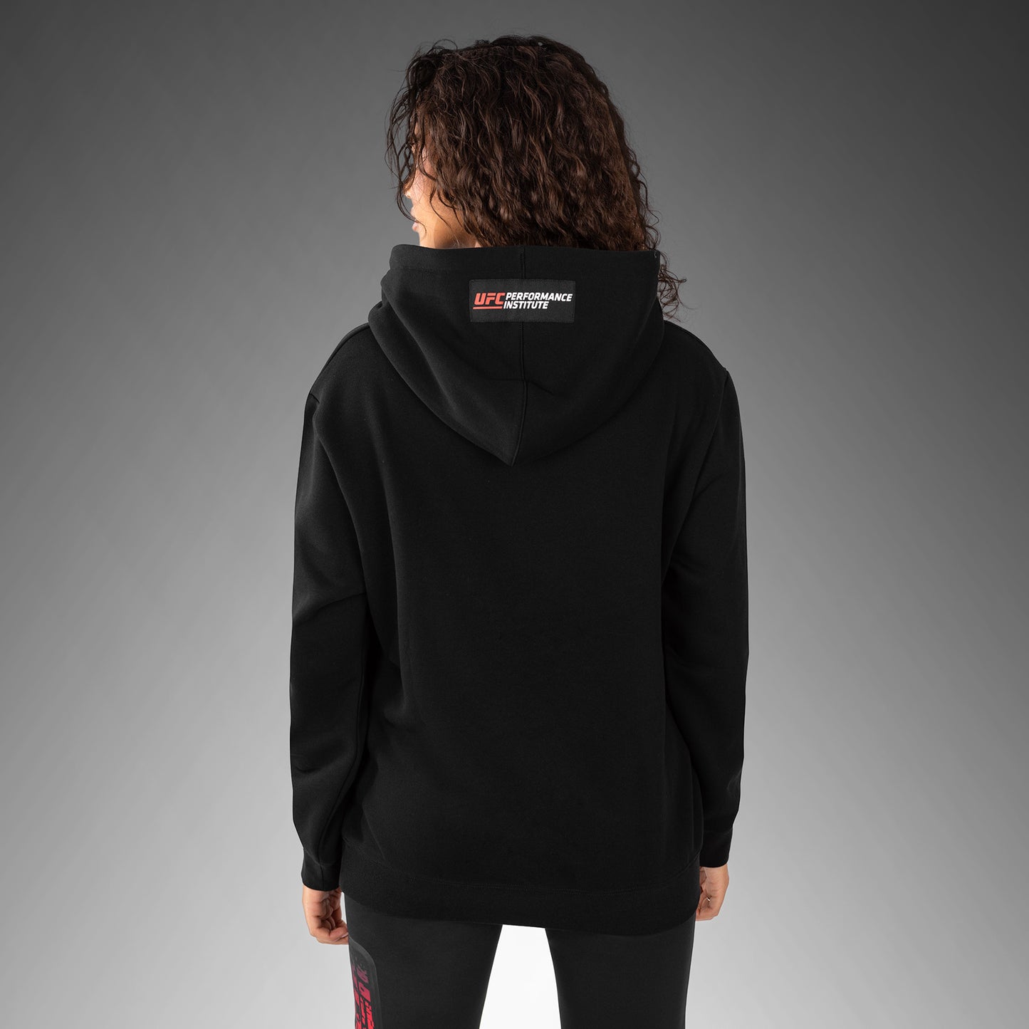 UFC Venum Performance Institute 2.0 Sudadera con capucha para mujer - Negro/Rojo