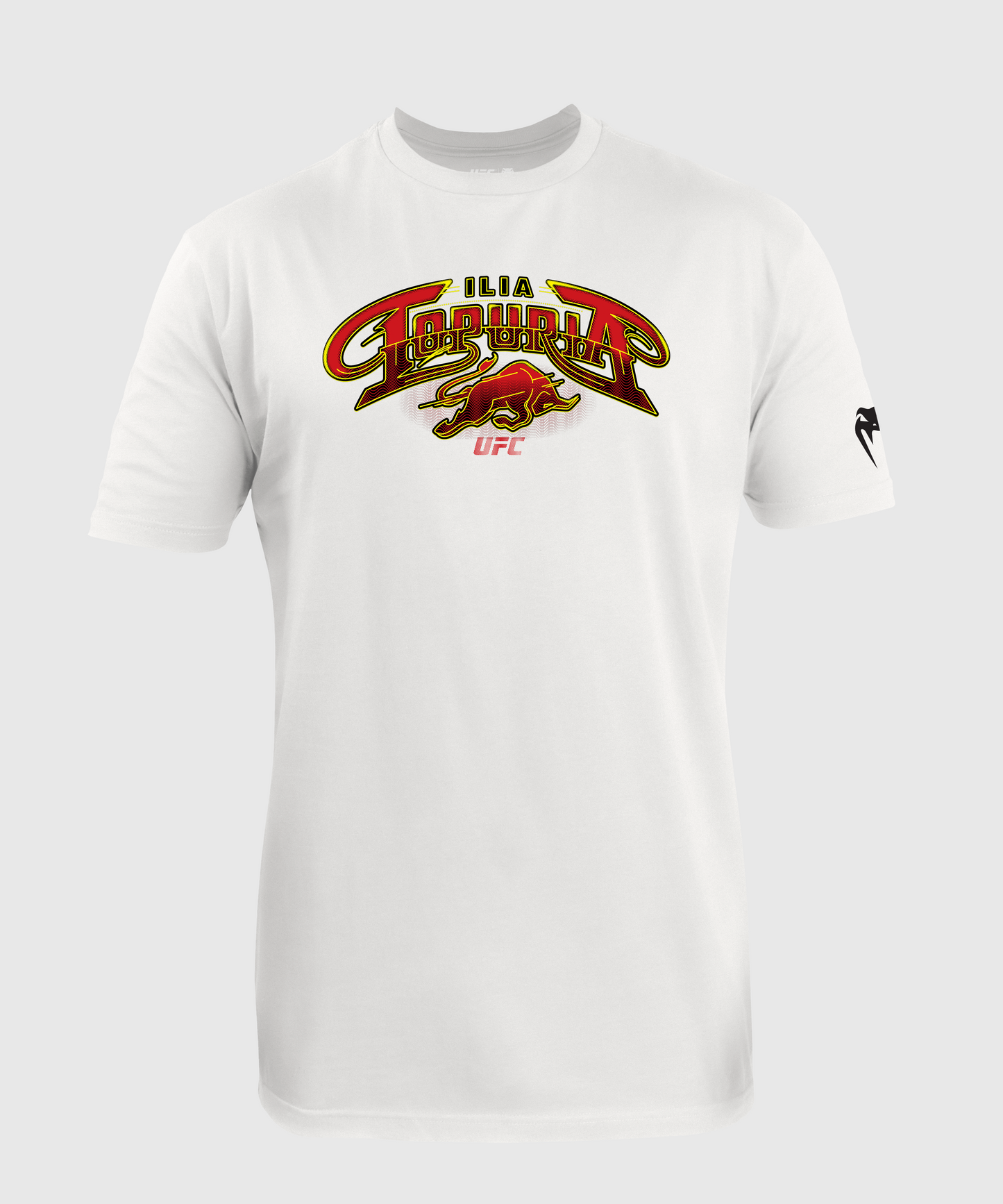 UFC Unrivaled by Venum Ilia Topuria Camiseta para Hombres - Blanca