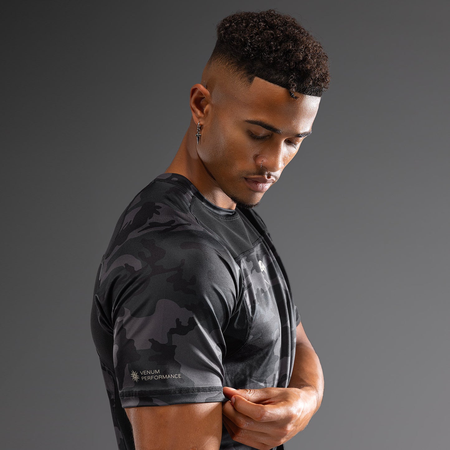 Venum G-Fit Air Camiseta Dry-Tech para Hombre - Camuflaje Digital Urbano