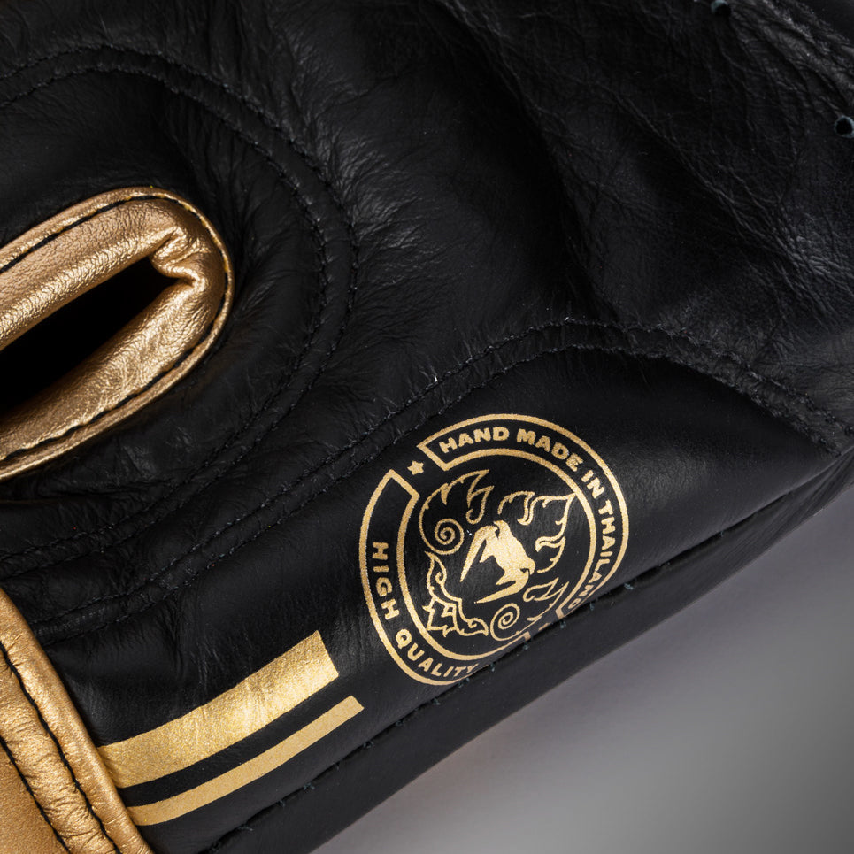 Guantes de boxeo Venum Power 2.0 - Negro/Dorado